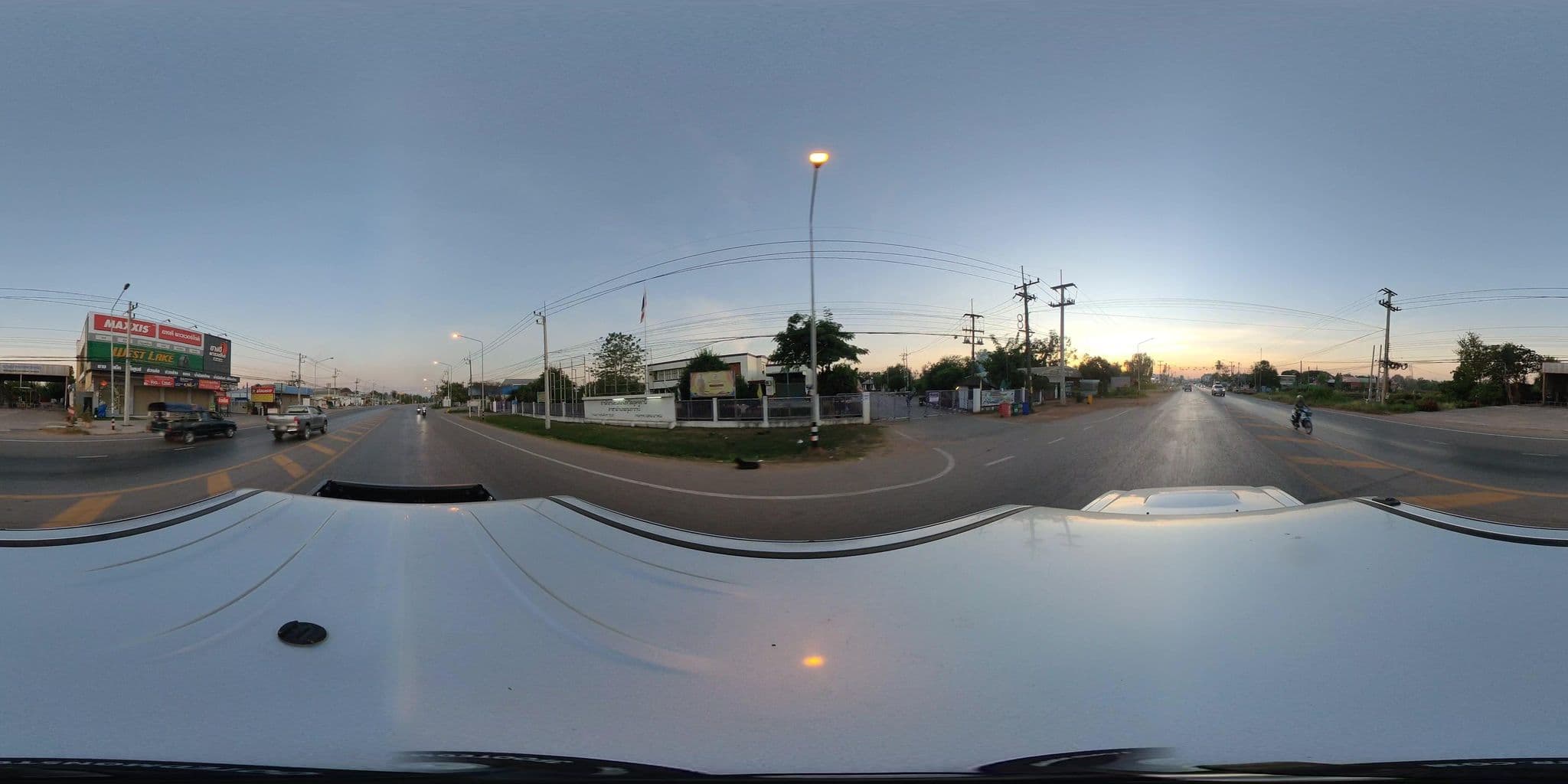 Street view near ครัวสวนทิพย์ โรงแรมเคพี, Ban Phan Don — © ThailandCambodia (CC BY-SA · Mapillary)