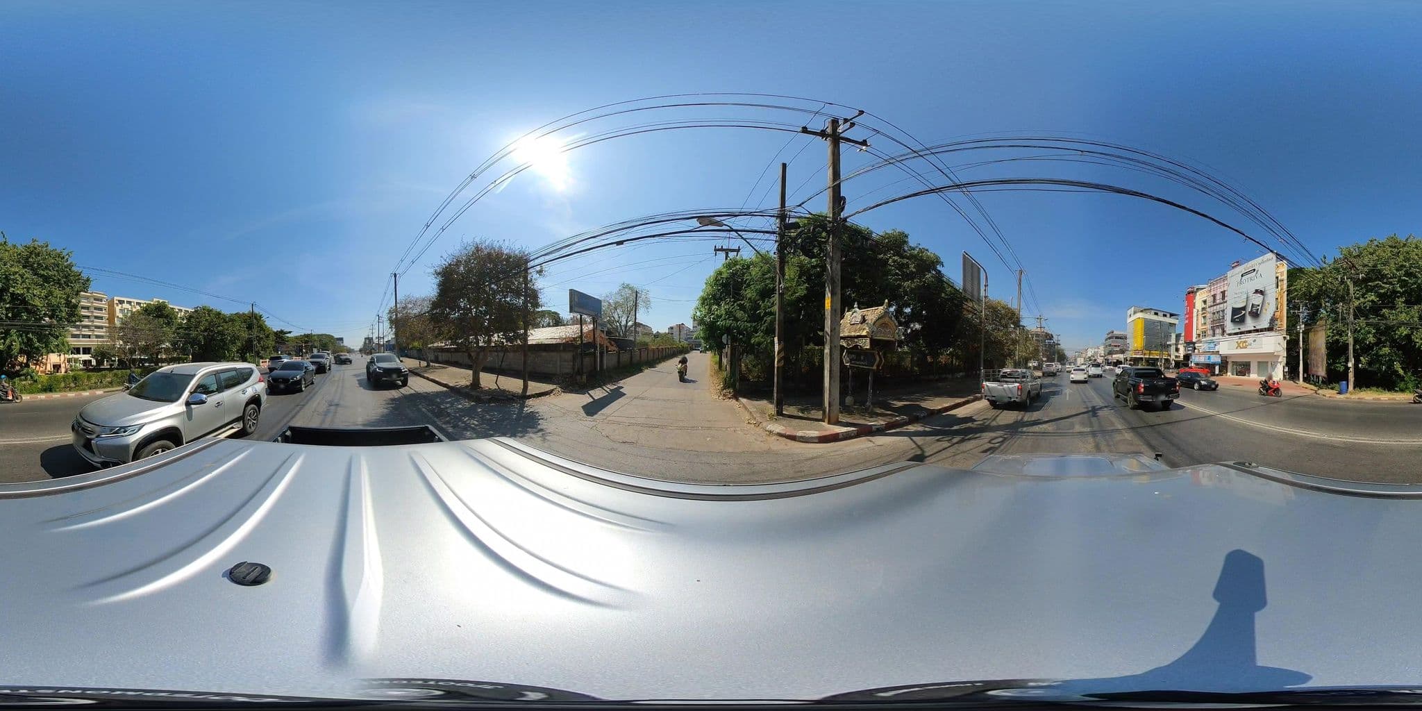 Street view near โรงแรมเดอะพาราไดซ์, Udon Thani — © ThailandCambodia (CC BY-SA · Mapillary)