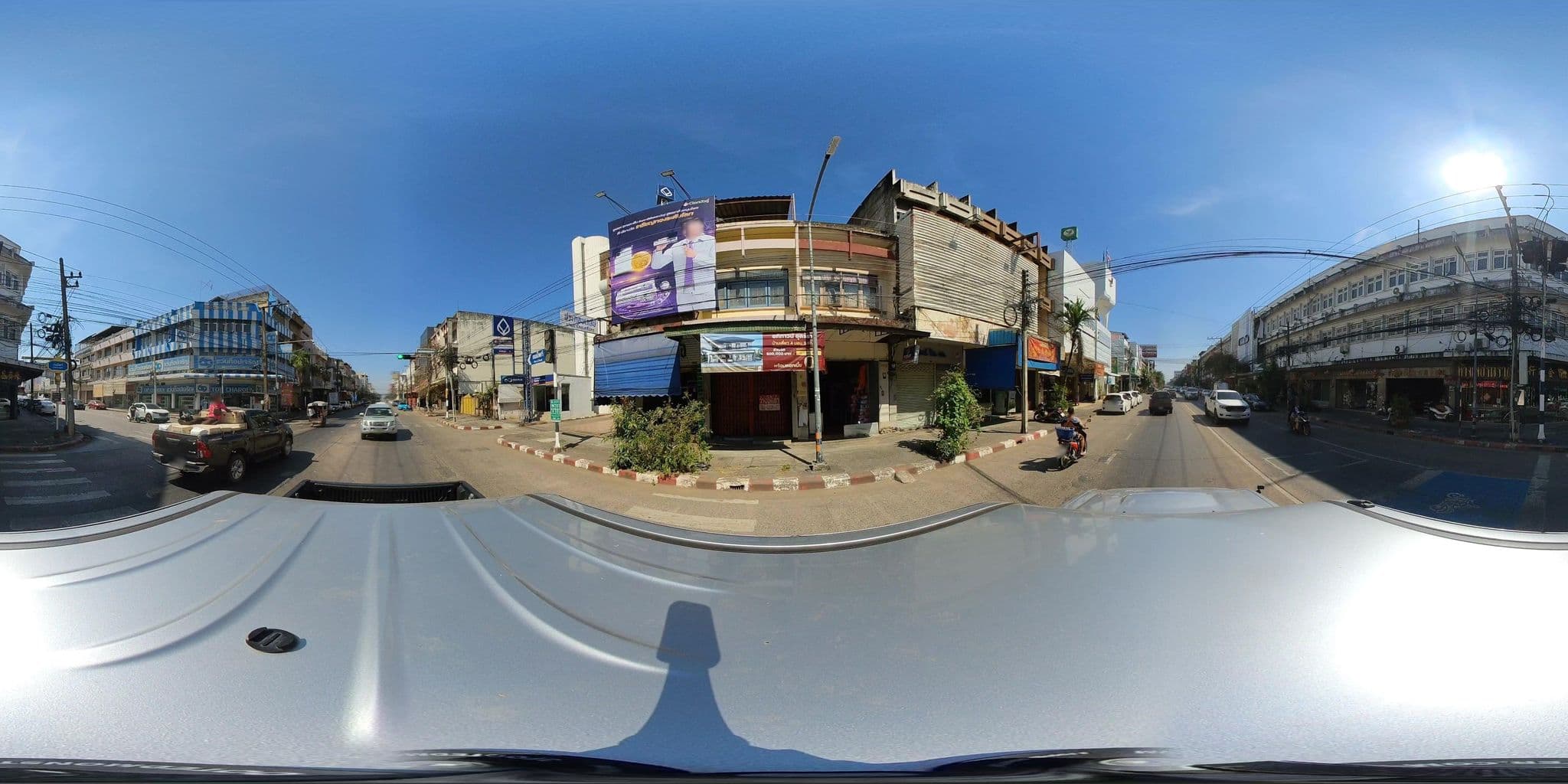 Street view near โรงแรมกรุงทอง, Udon Thani — © ThailandCambodia (CC BY-SA · Mapillary)