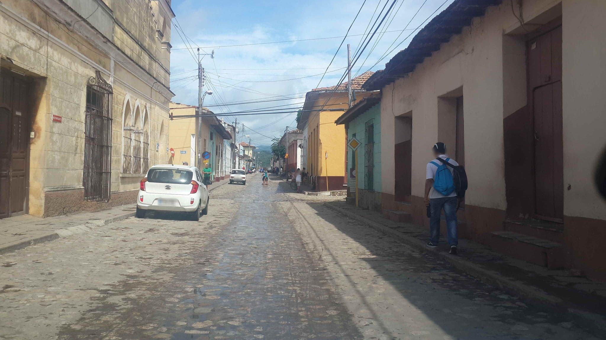 Street view near Casa Sthefany, Trinidad