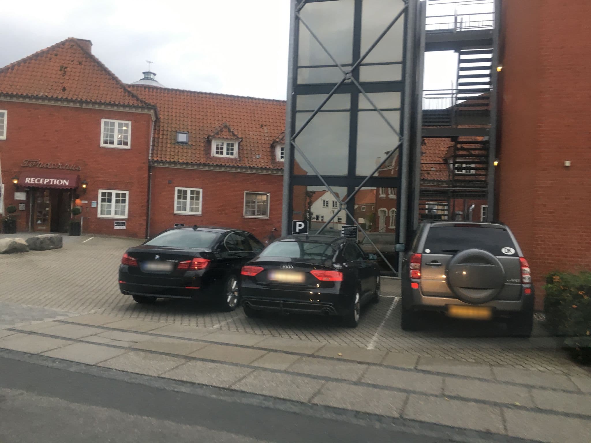 Street view near Hotel Tønderhus, Tønder — © maggiymir (CC BY-SA · Mapillary)