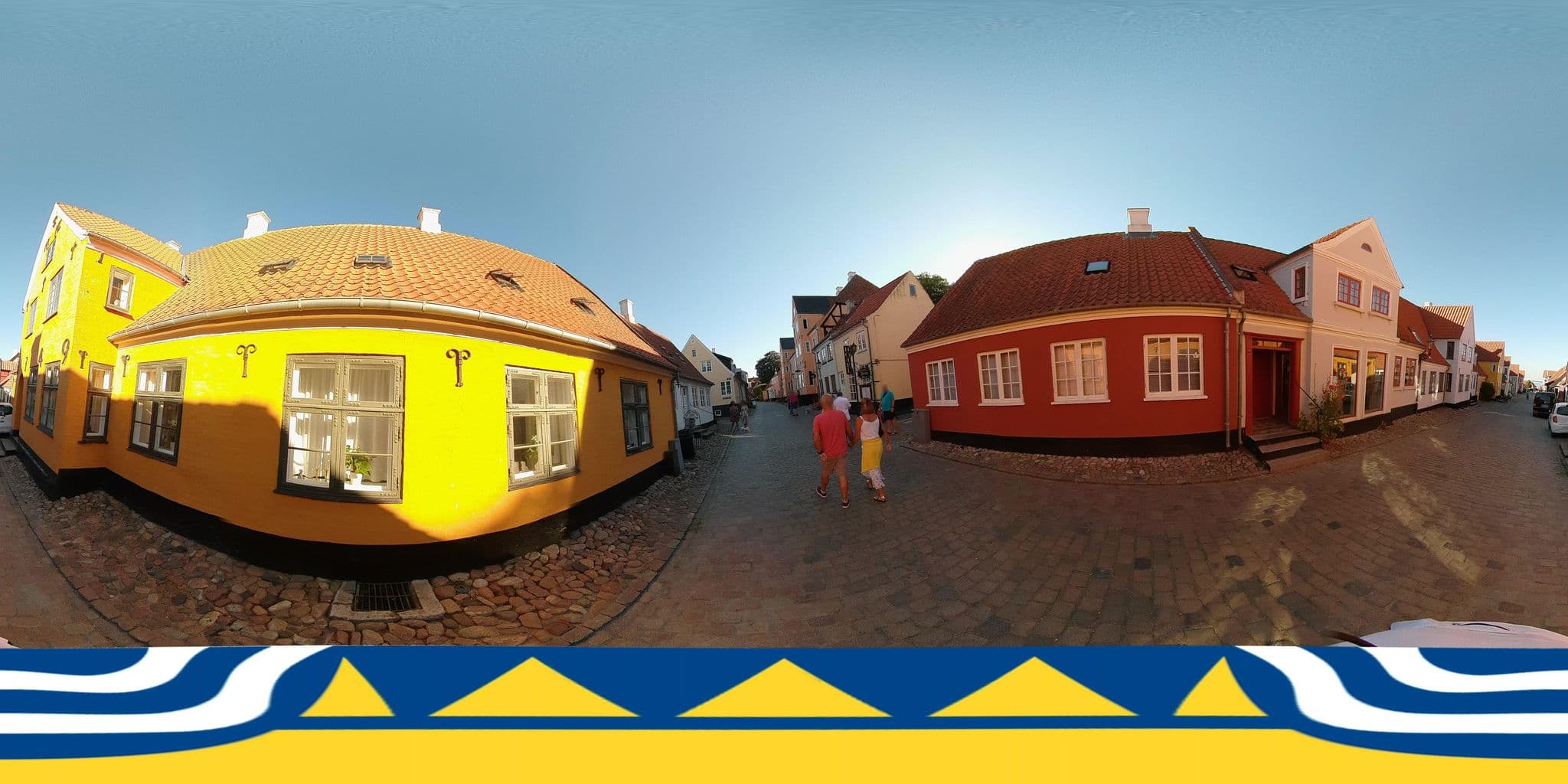 Street view near Det Gamle Posthus i Ærøskøbing, Marstal — © jenspeterhansen (CC BY-SA · Mapillary)
