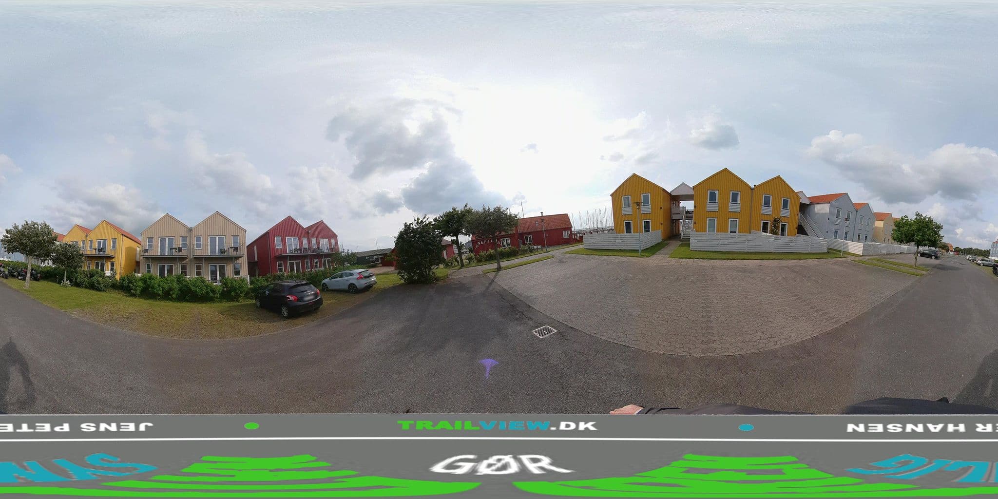 Street view near Hotel Zimmer, Rudkøbing — © jenspeterhansen (CC BY-SA · Mapillary)