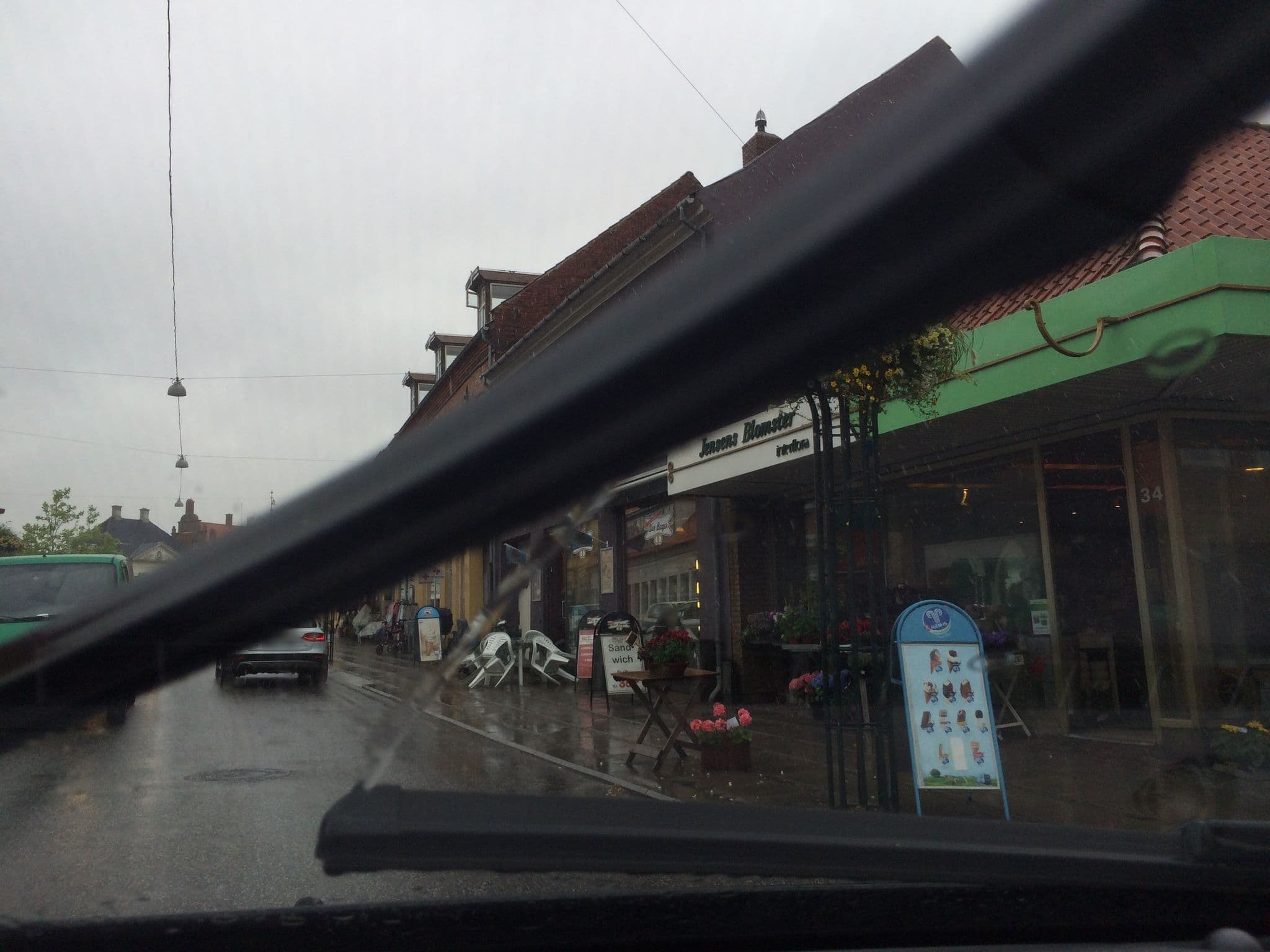 Street view near Houmølle Ejendomme ApS, Stege — © hajak (CC BY-SA · Mapillary)