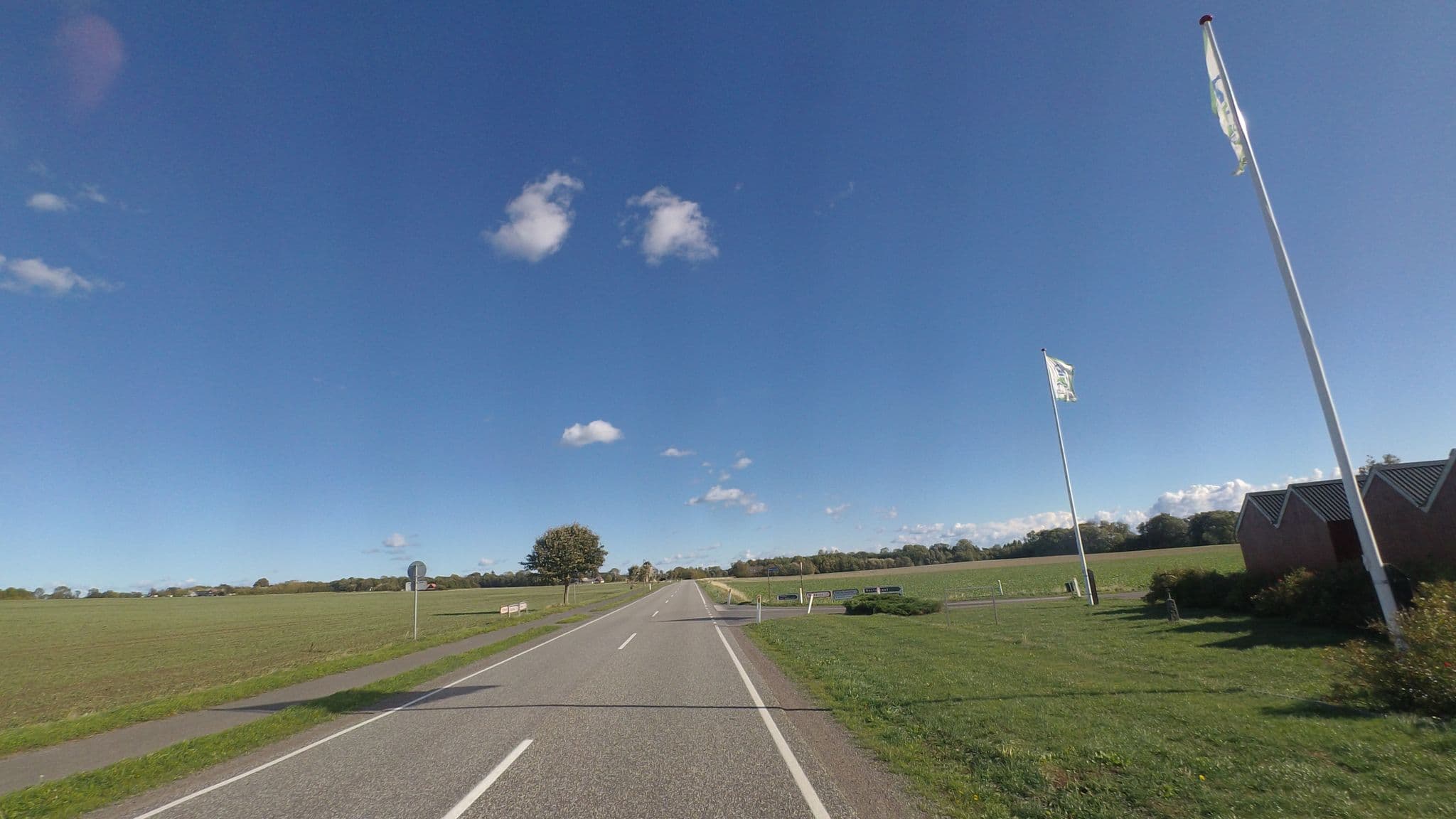 Street view near Danhostel, Åkirkeby — © schulf (CC BY-SA · Mapillary)