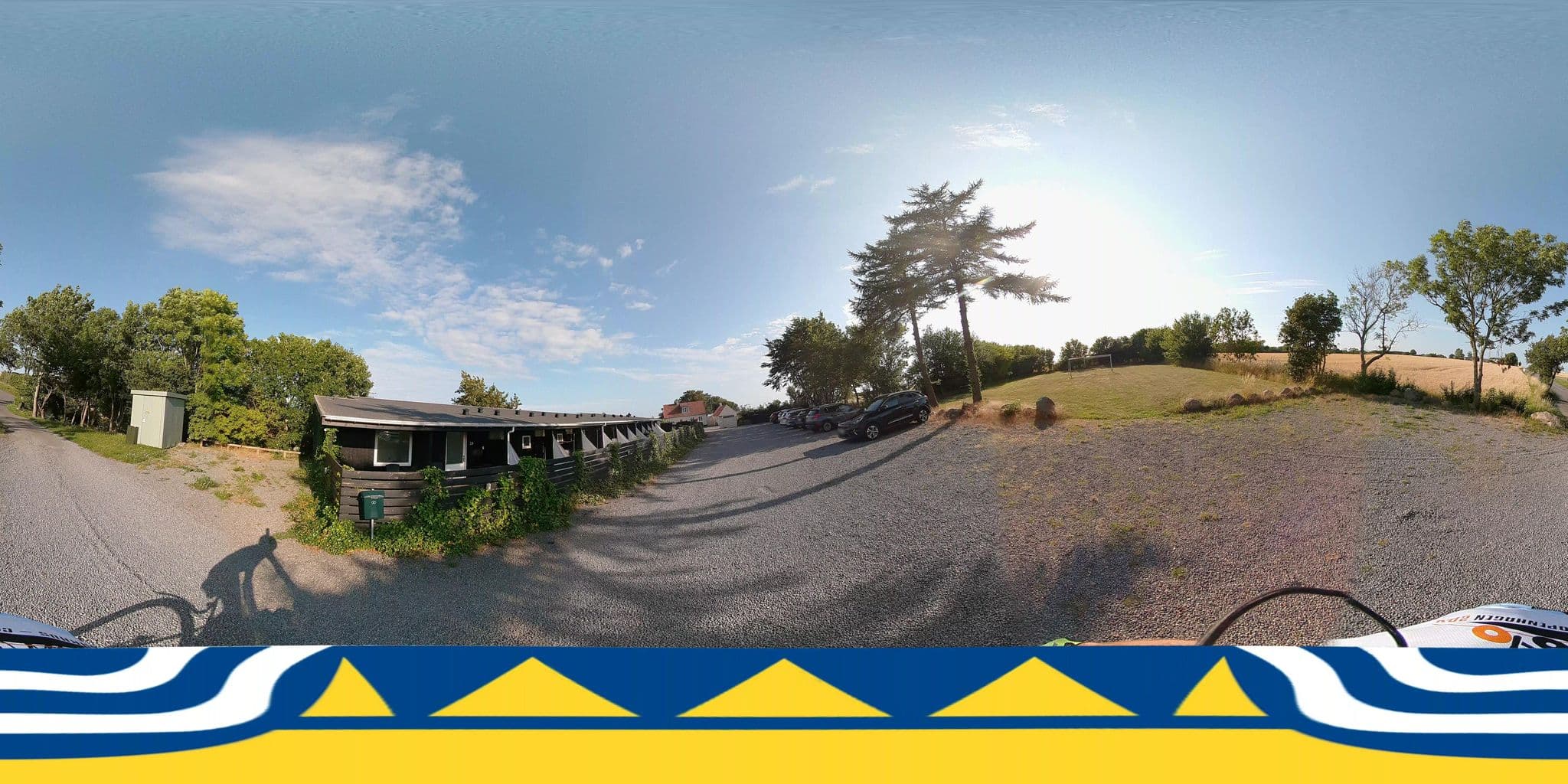 Street view near Boderne Ferielejligheder, Åkirkeby — © jenspeterhansen (CC BY-SA · Mapillary)