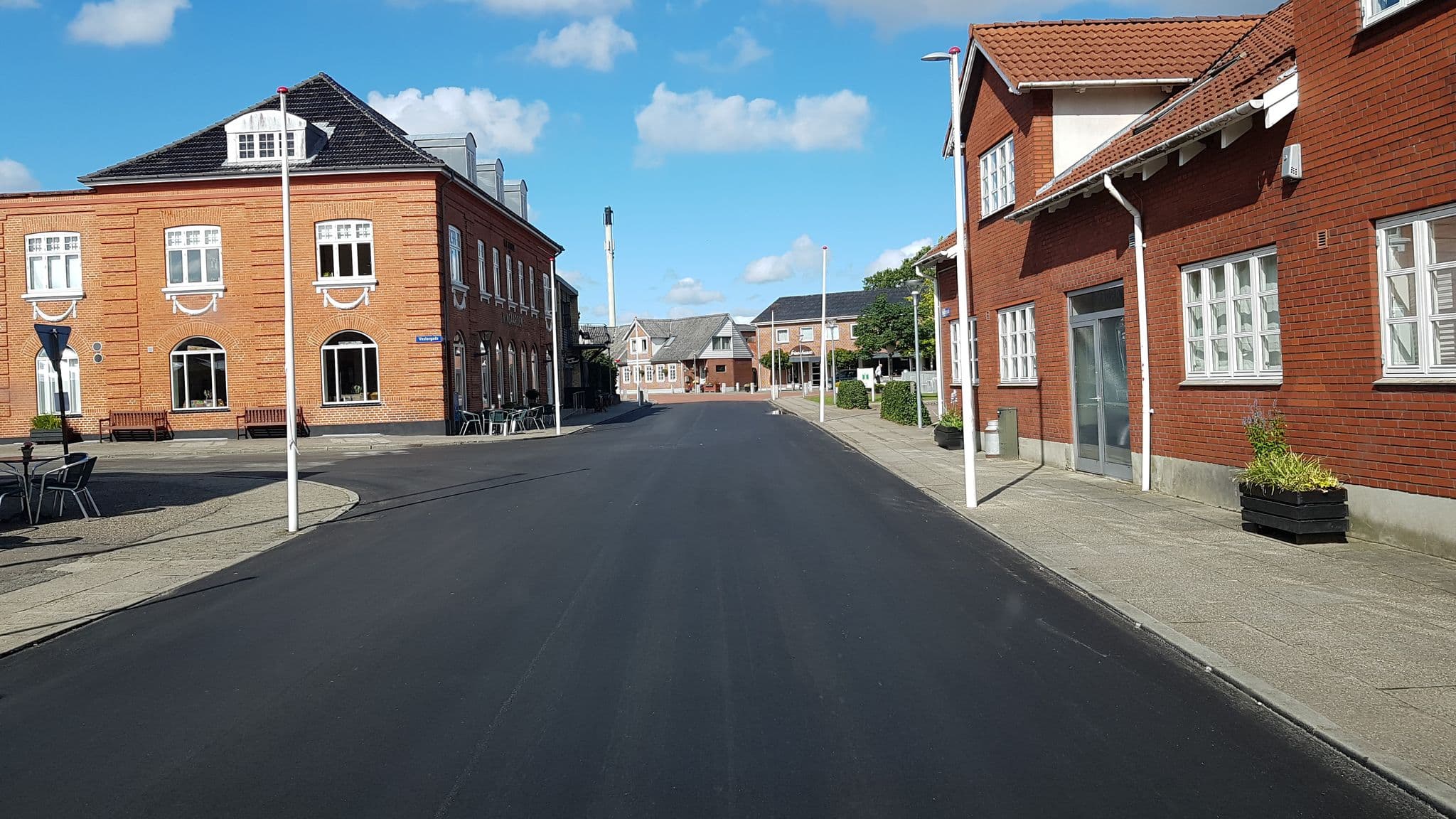 Street view near Ansager Musik Hotel, Tistrup — © hjart (CC BY-SA · Mapillary)