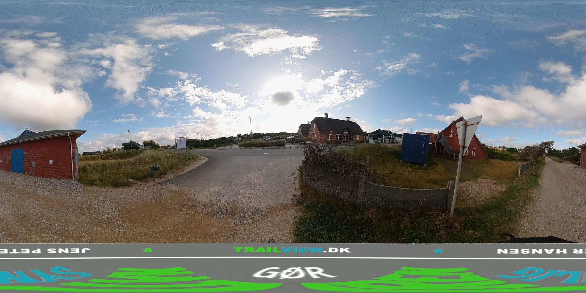 Street view near Esmark Feriehusudlejning, Oksbøl — © jenspeterhansen (CC BY-SA · Mapillary)