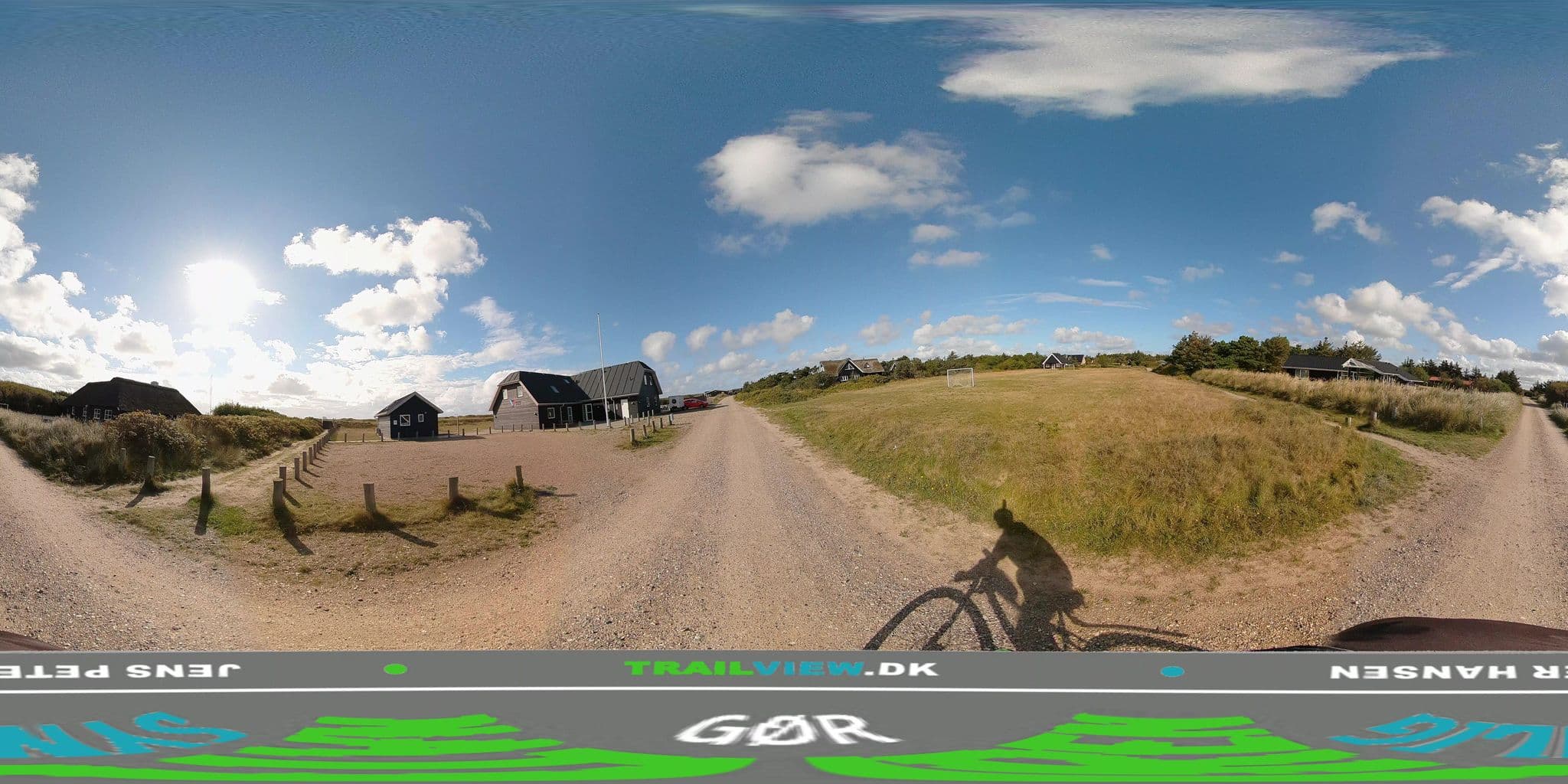 Street view near Blåvandsgård, Oksbøl — © jenspeterhansen (CC BY-SA · Mapillary)