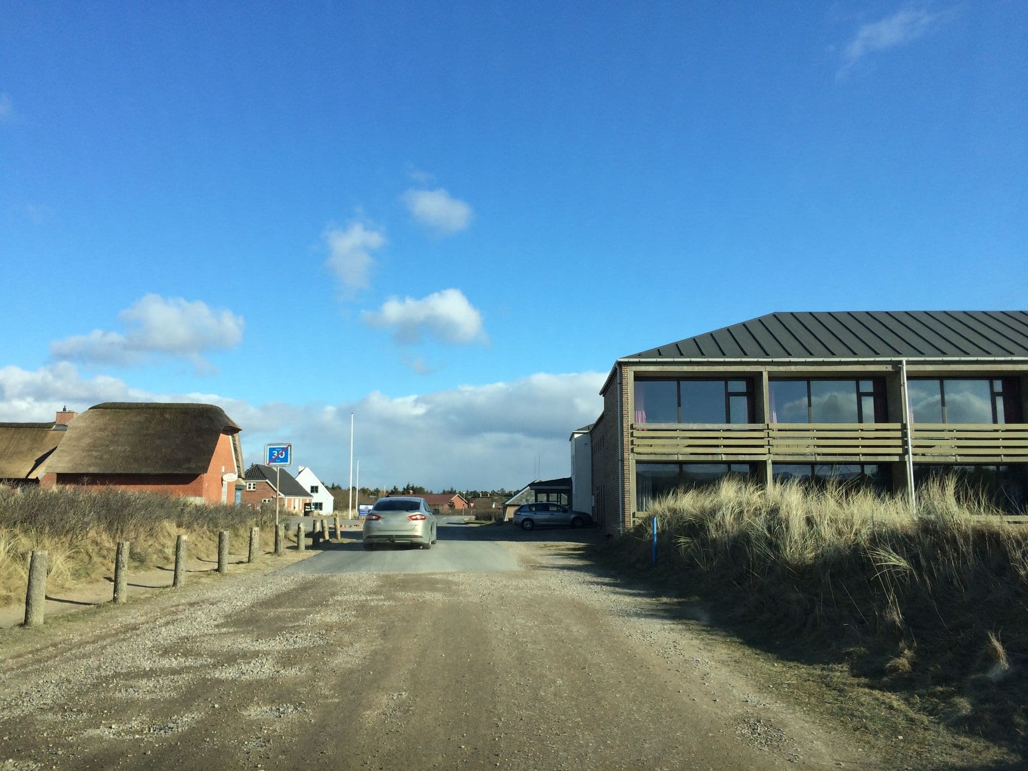Street view near Vedersø Klit Badehotel, Ulfborg — © peterleth (CC BY-SA · Mapillary)
