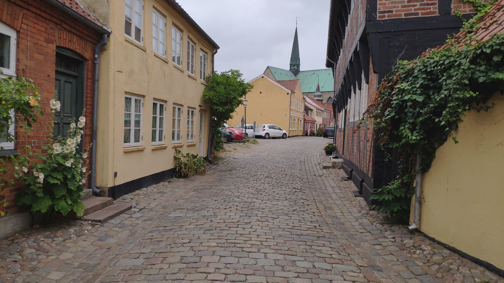 Street view near Kappellangården, Ribe — © neogeografen (CC BY-SA · Mapillary)