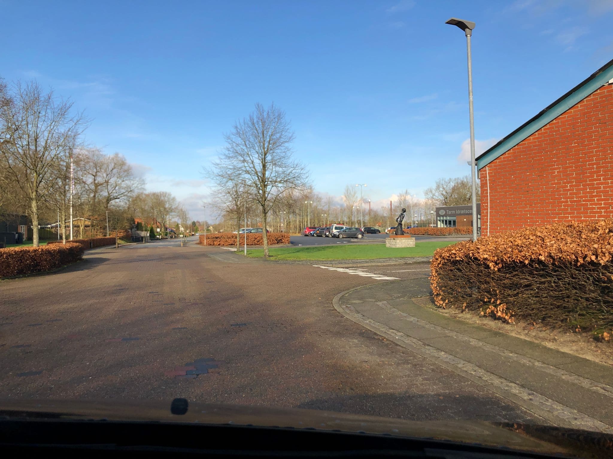 Street view near Idraetscentret i Tarm, Tarm — © ullemann (CC BY-SA · Mapillary)