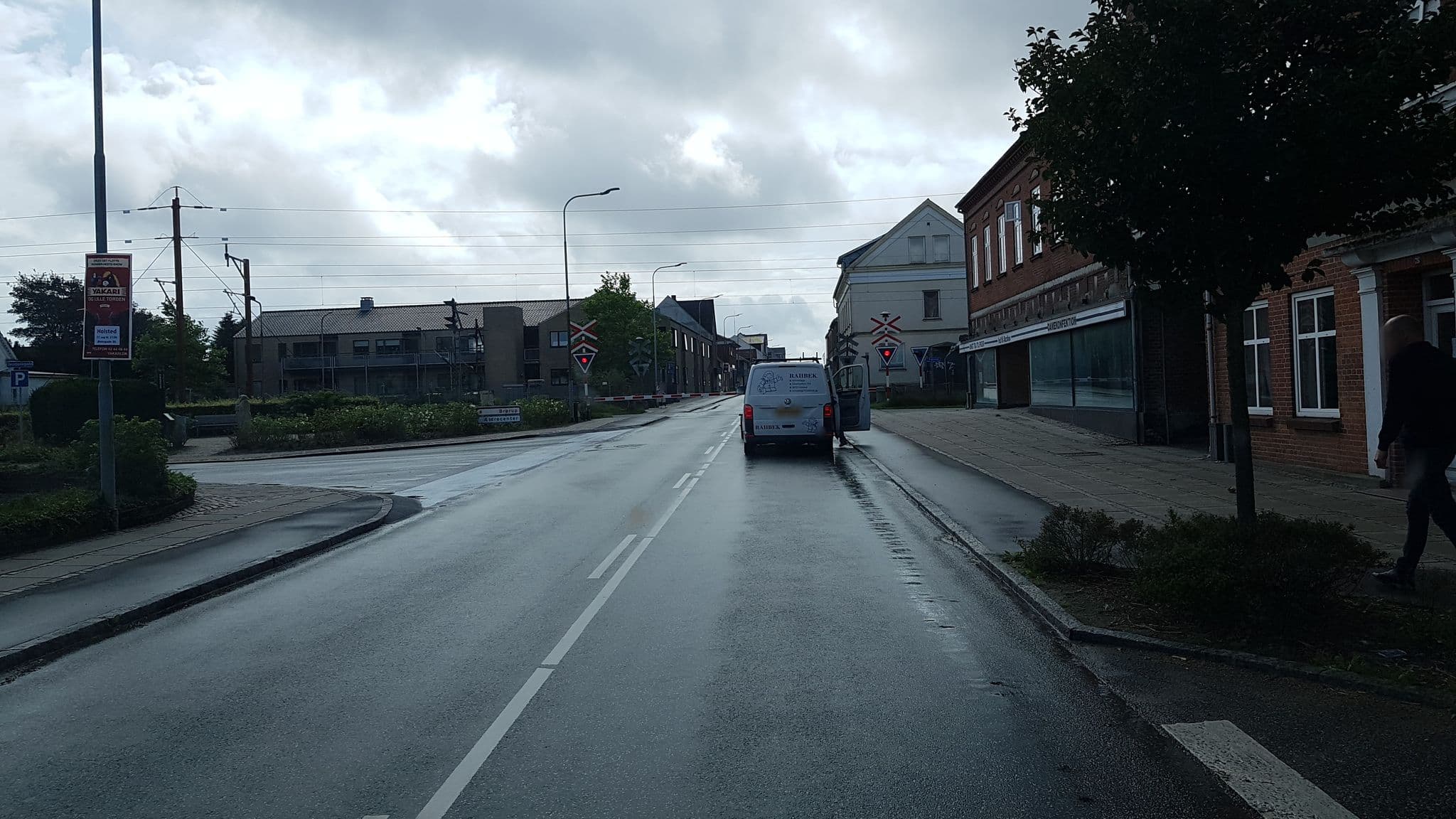 Street view near Centralhotellet Holsted, Holsted — © hjart (CC BY-SA · Mapillary)