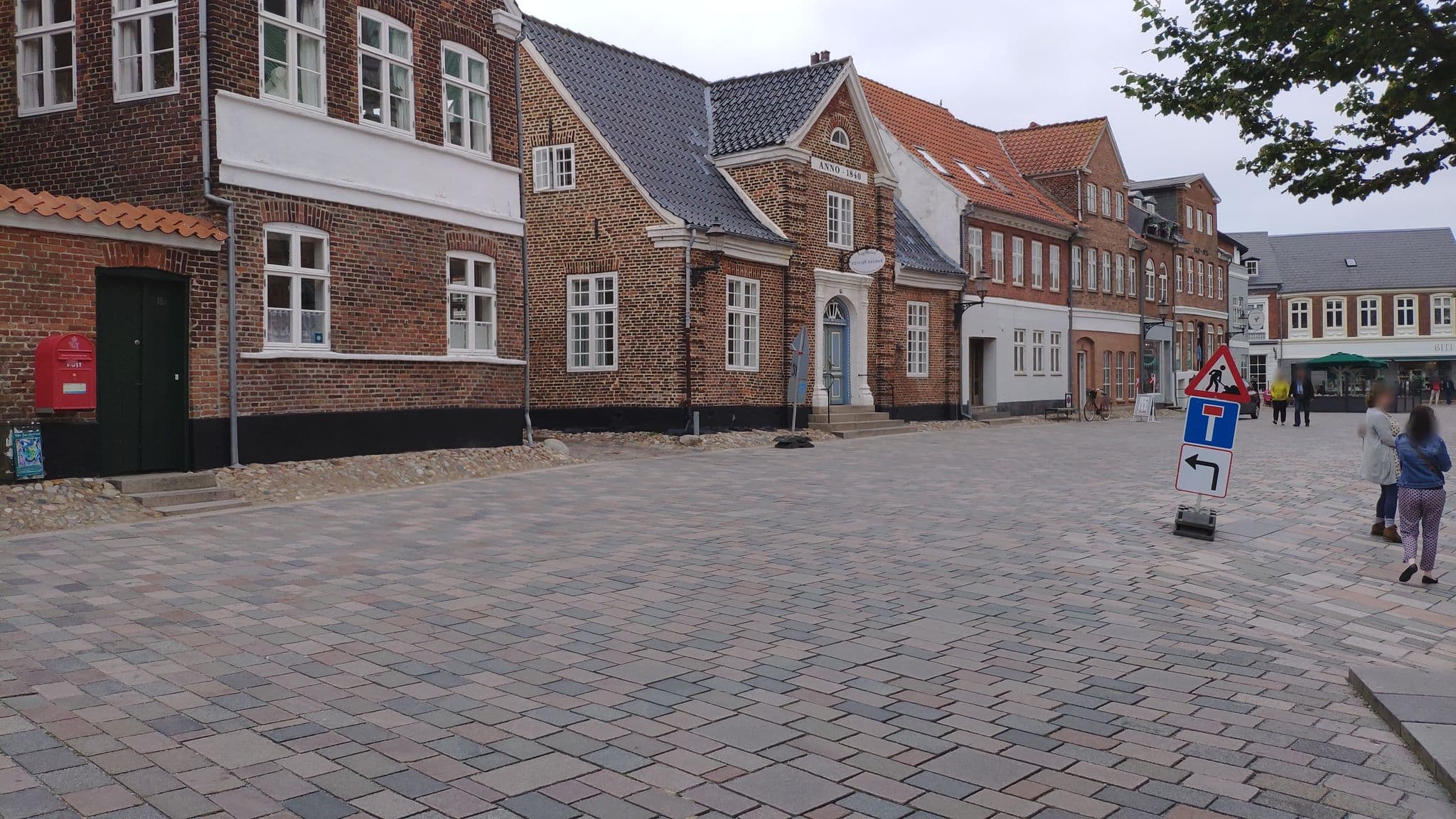 Street view near Bed & Breakfast Hasse Christensen, Ribe — © neogeografen (CC BY-SA · Mapillary)