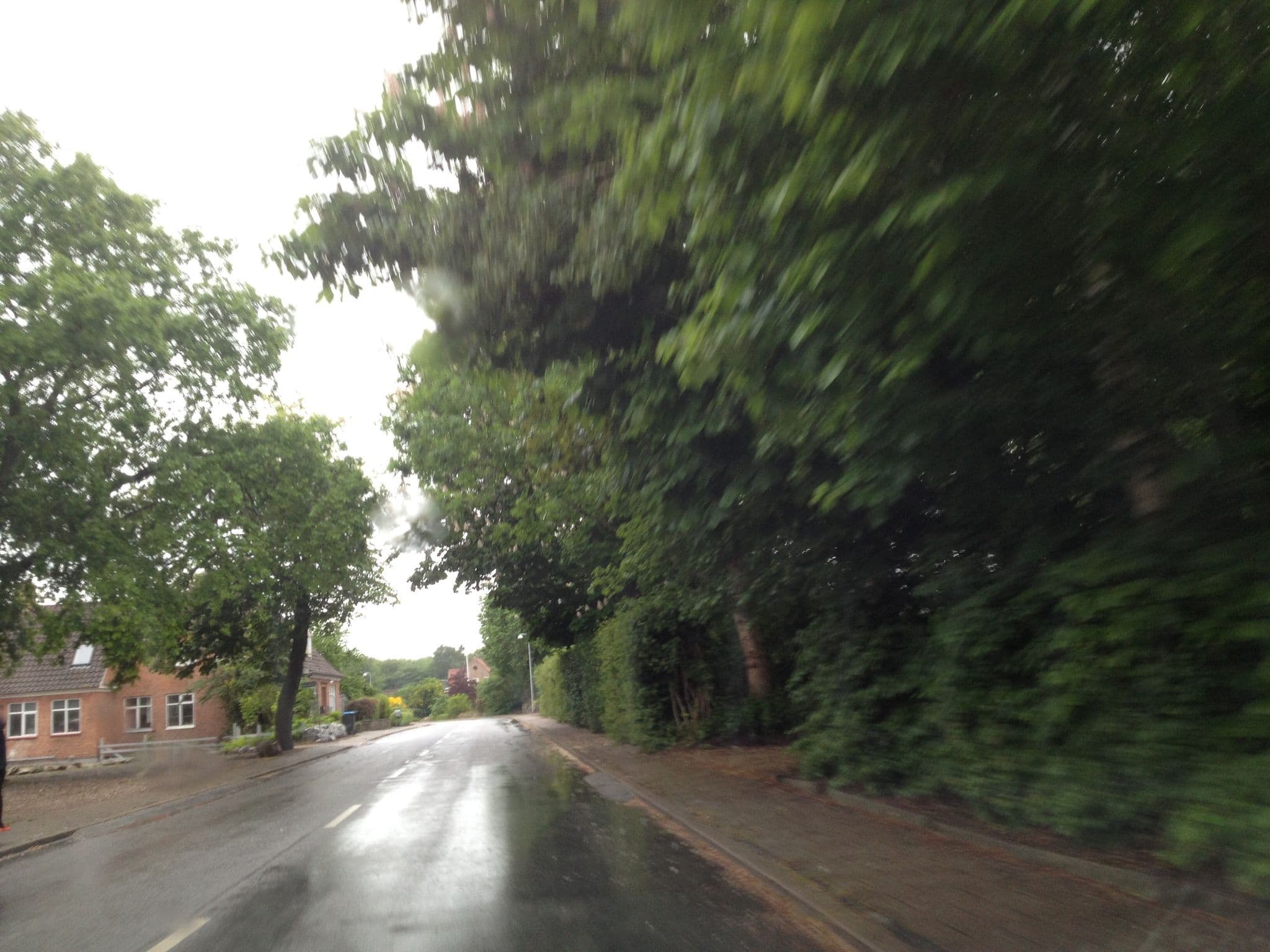 Street view near Kirkekroen, Skaerbaek — © elgaard (CC BY-SA · Mapillary)