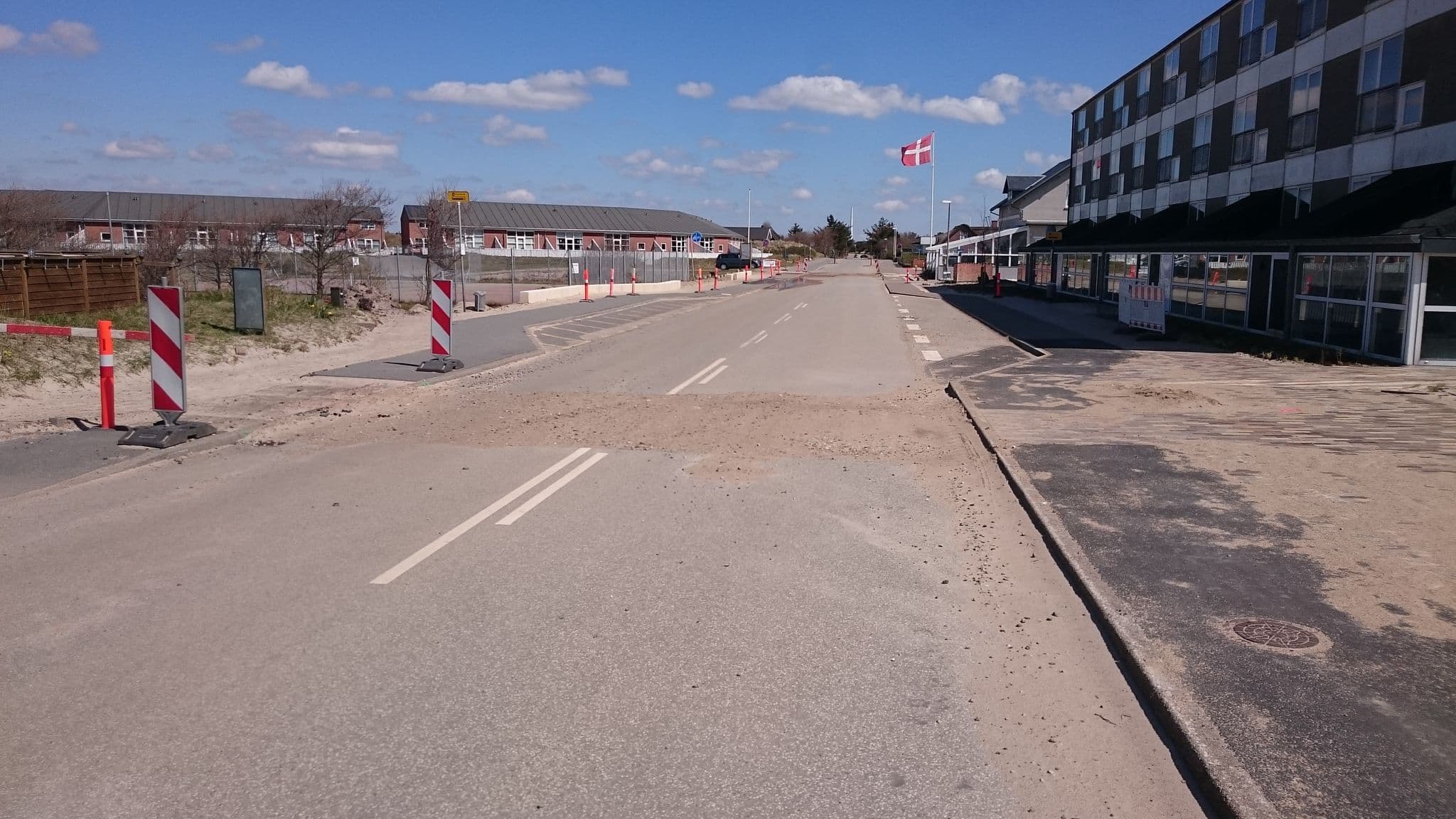 Street view near Restaurant Cafe Fanøbad, Nordby — © nichni (CC BY-SA · Mapillary)