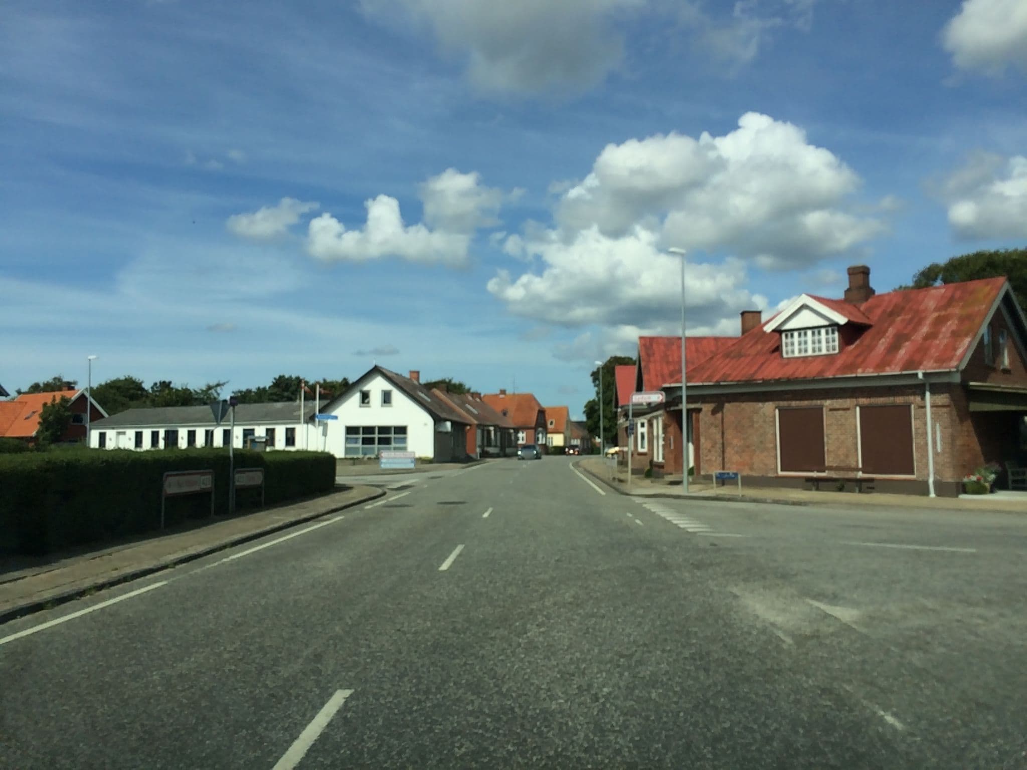 Street view near Bork Kro, Nørre Nebel — © peterleth (CC BY-SA · Mapillary)