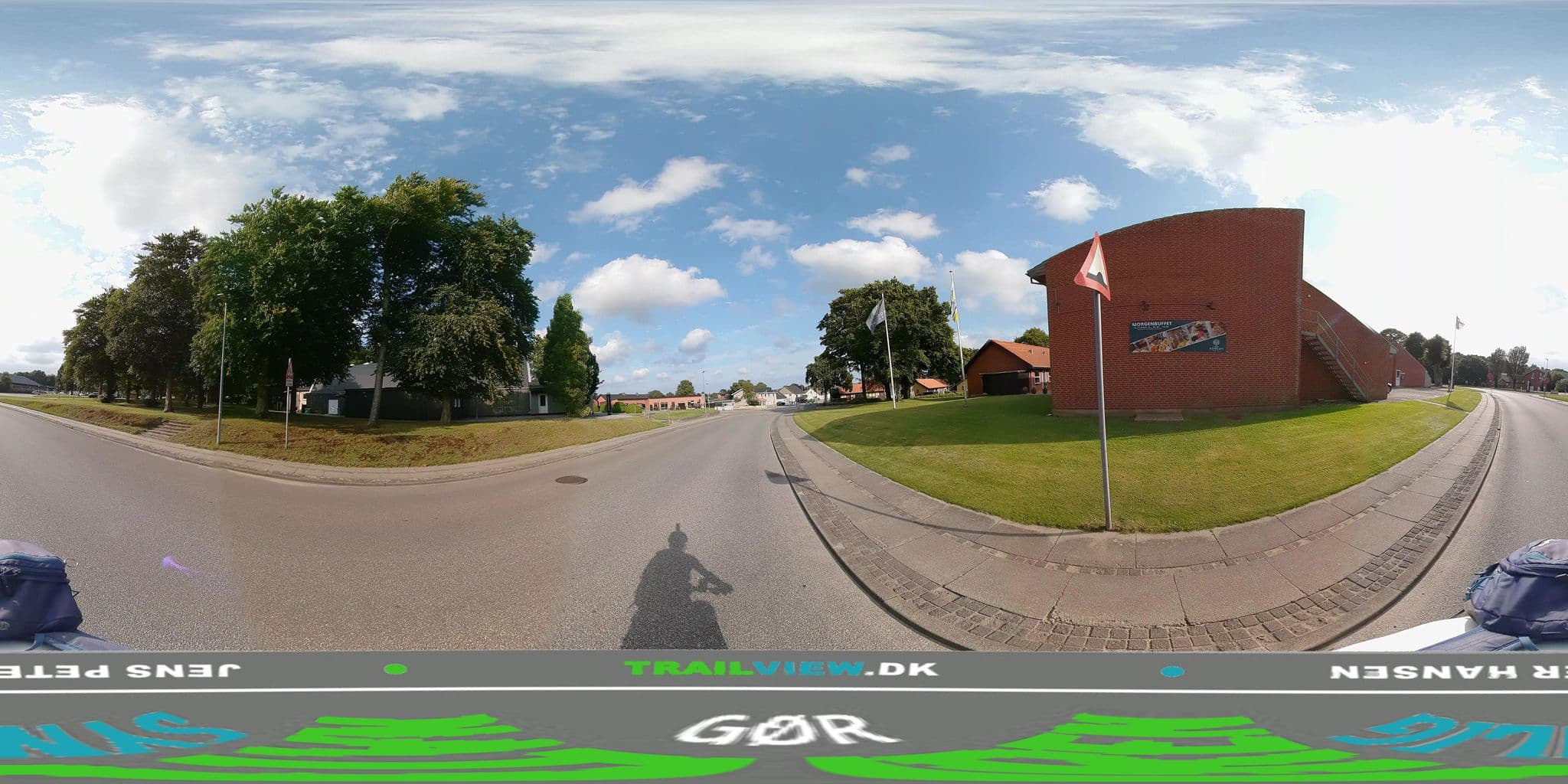 Street view near Danhostel Blaavandshuk, Oksbøl — © jenspeterhansen (CC BY-SA · Mapillary)