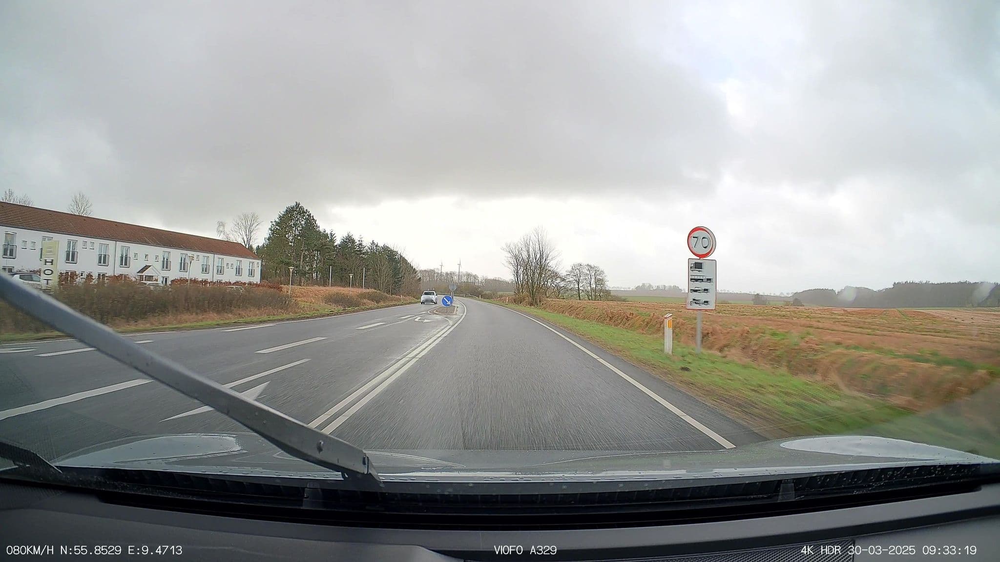 Street view near Hotel Gudenå, Tørring — © thewizard (CC BY-SA · Mapillary)