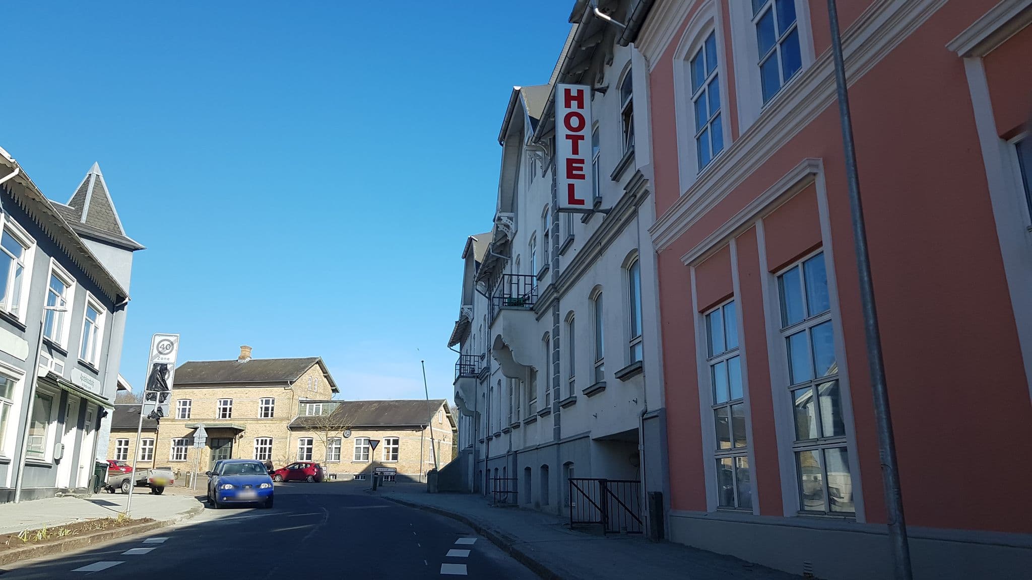 Street view near Hotel Lunderskov, Lunderskov — © elgaard (CC BY-SA · Mapillary)