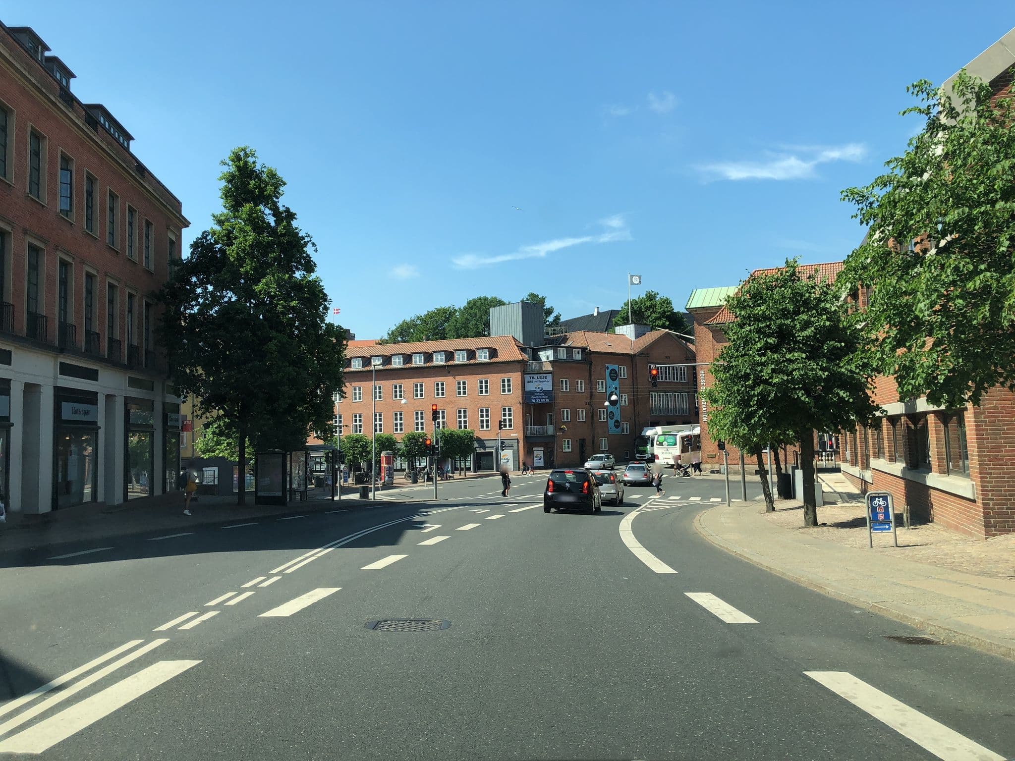 Street view near Kolding B&B, Kolding — © peterleth (CC BY-SA · Mapillary)