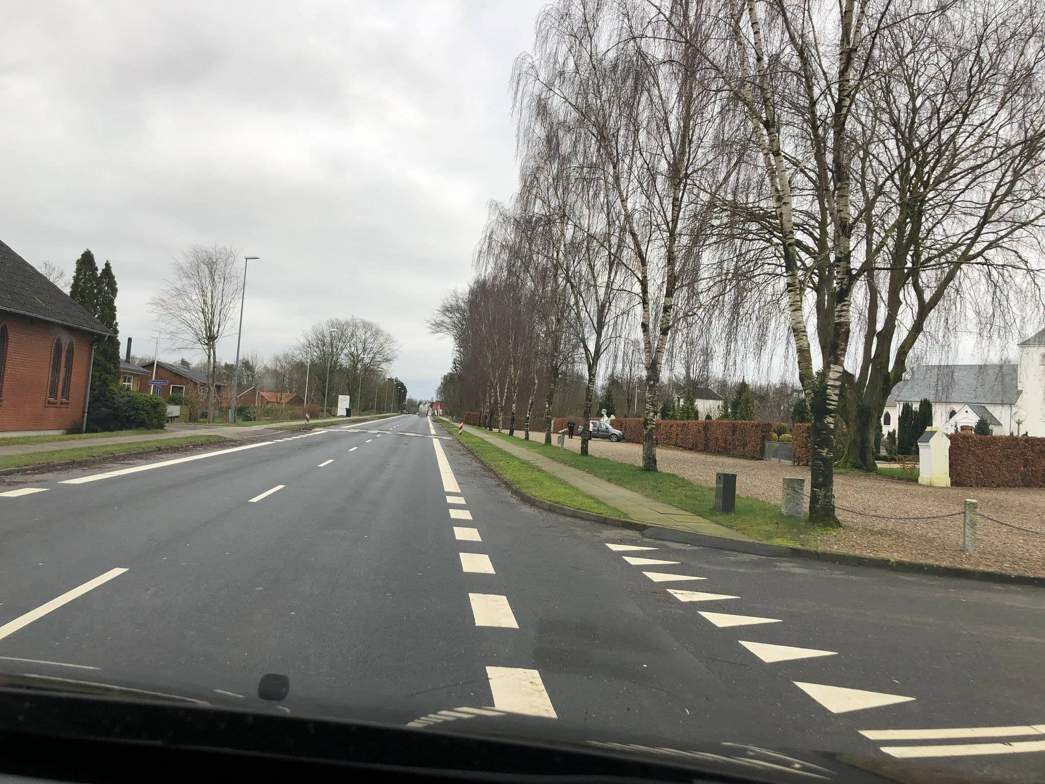Street view near Bed And Breakfast Filskov, Grindsted — © ullemann (CC BY-SA · Mapillary)