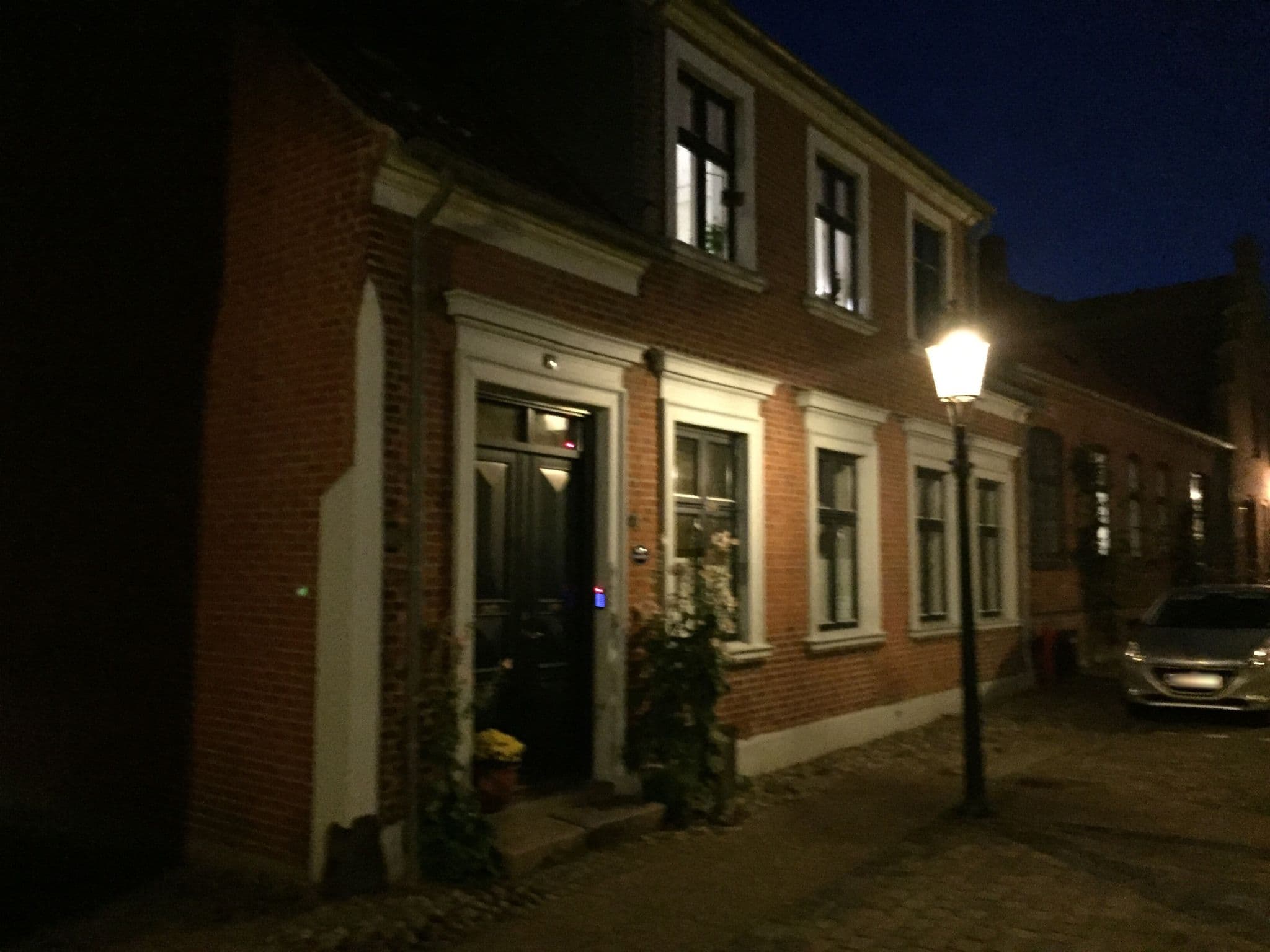 Street view near Guesthouse Sct. Mogens Gade 14, Viborg — © valteris (CC BY-SA · Mapillary)