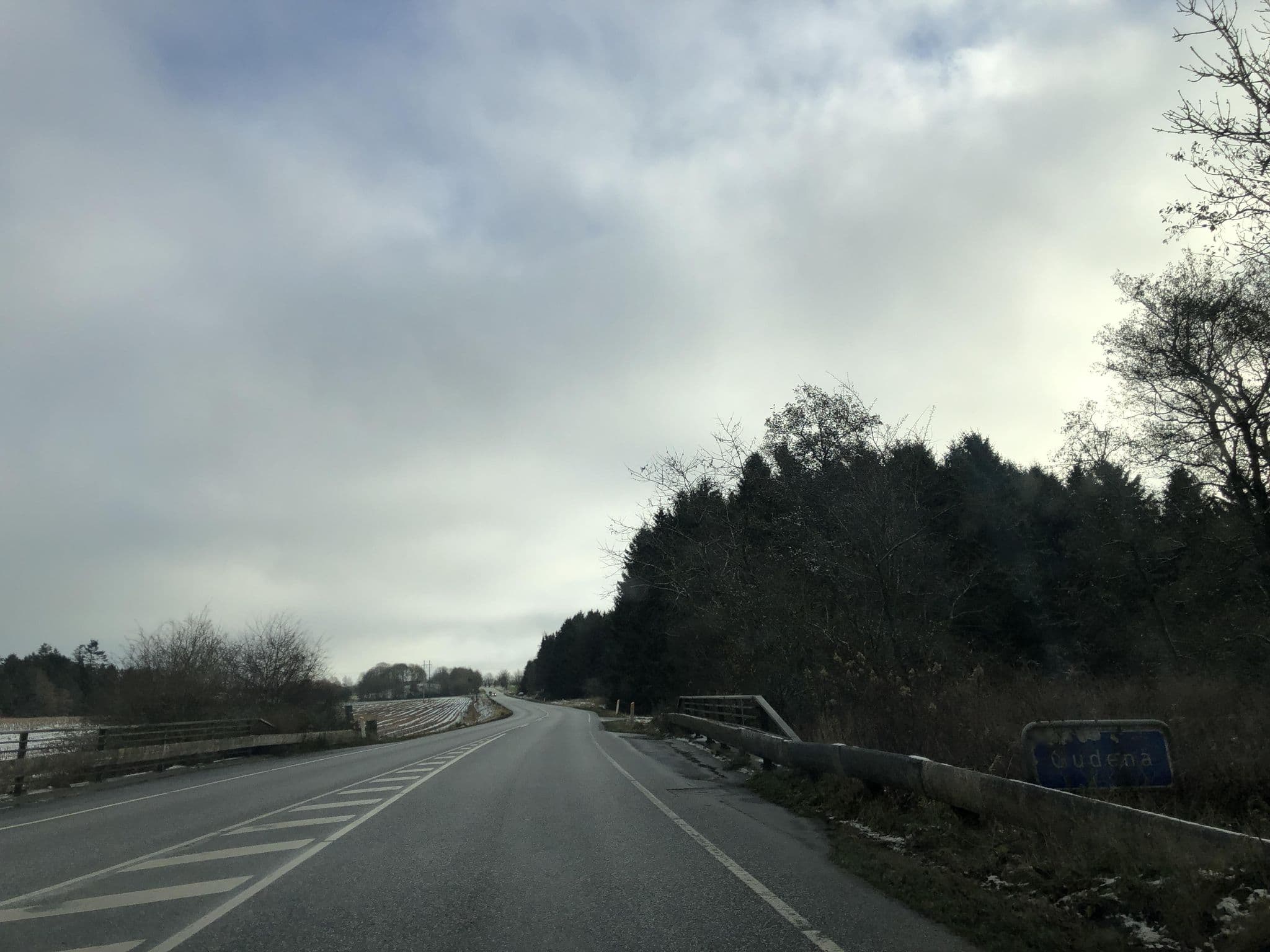 Street view near Åstedbro Gl. Kro, Uldum — © peterleth (CC BY-SA · Mapillary)