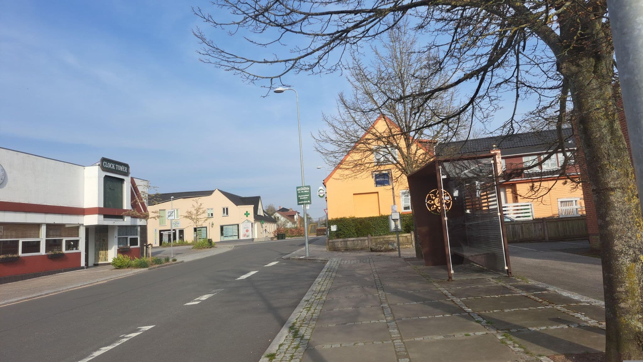 Street view near Løsning Kro, Løsning — © beer119 (CC BY-SA · Mapillary)