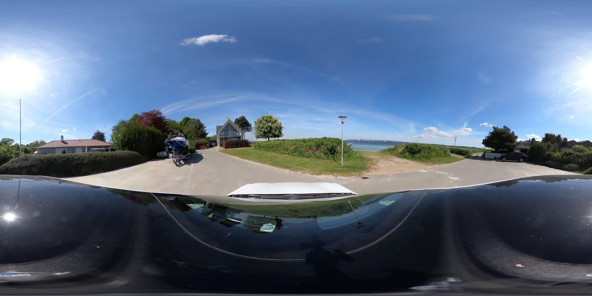 Street view near Kobborg Hytten, Snoghøj — © peterleth (CC BY-SA · Mapillary)