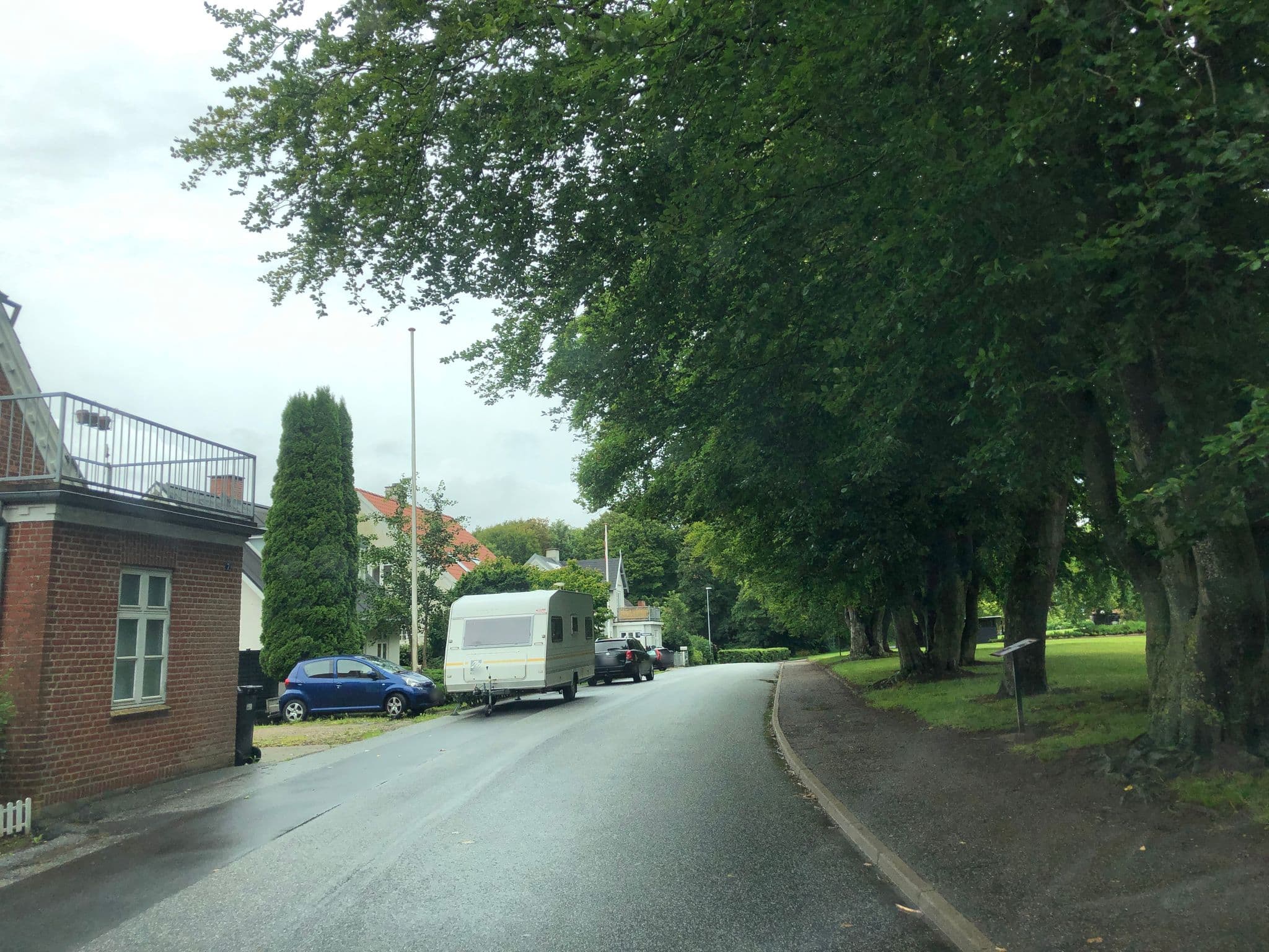 Street view near Fantastic Nature House, Brejning — © peterleth (CC BY-SA · Mapillary)
