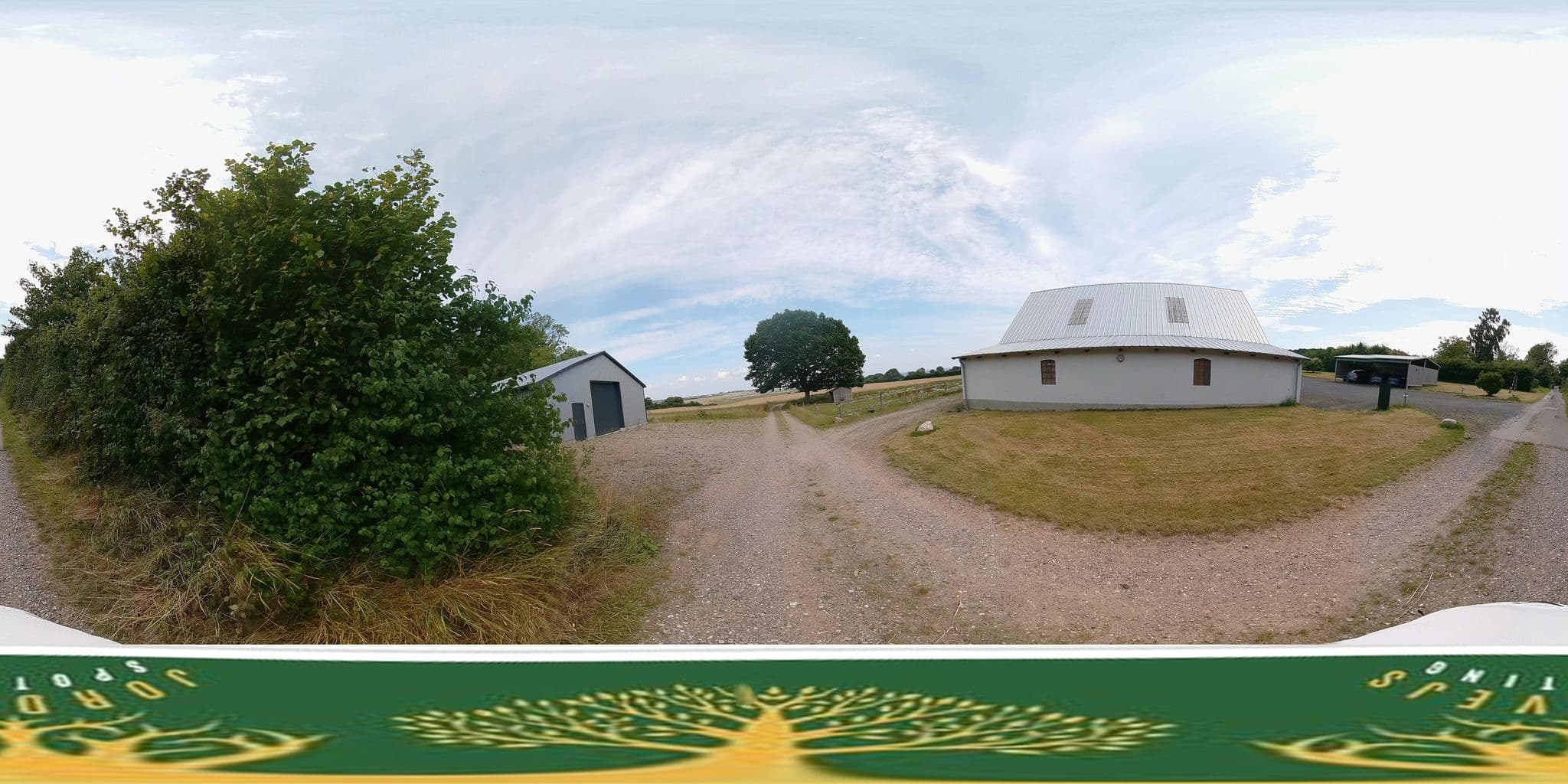 Street view near Bukholm B&B, Starup — © jenspeterhansen (CC BY-SA · Mapillary)
