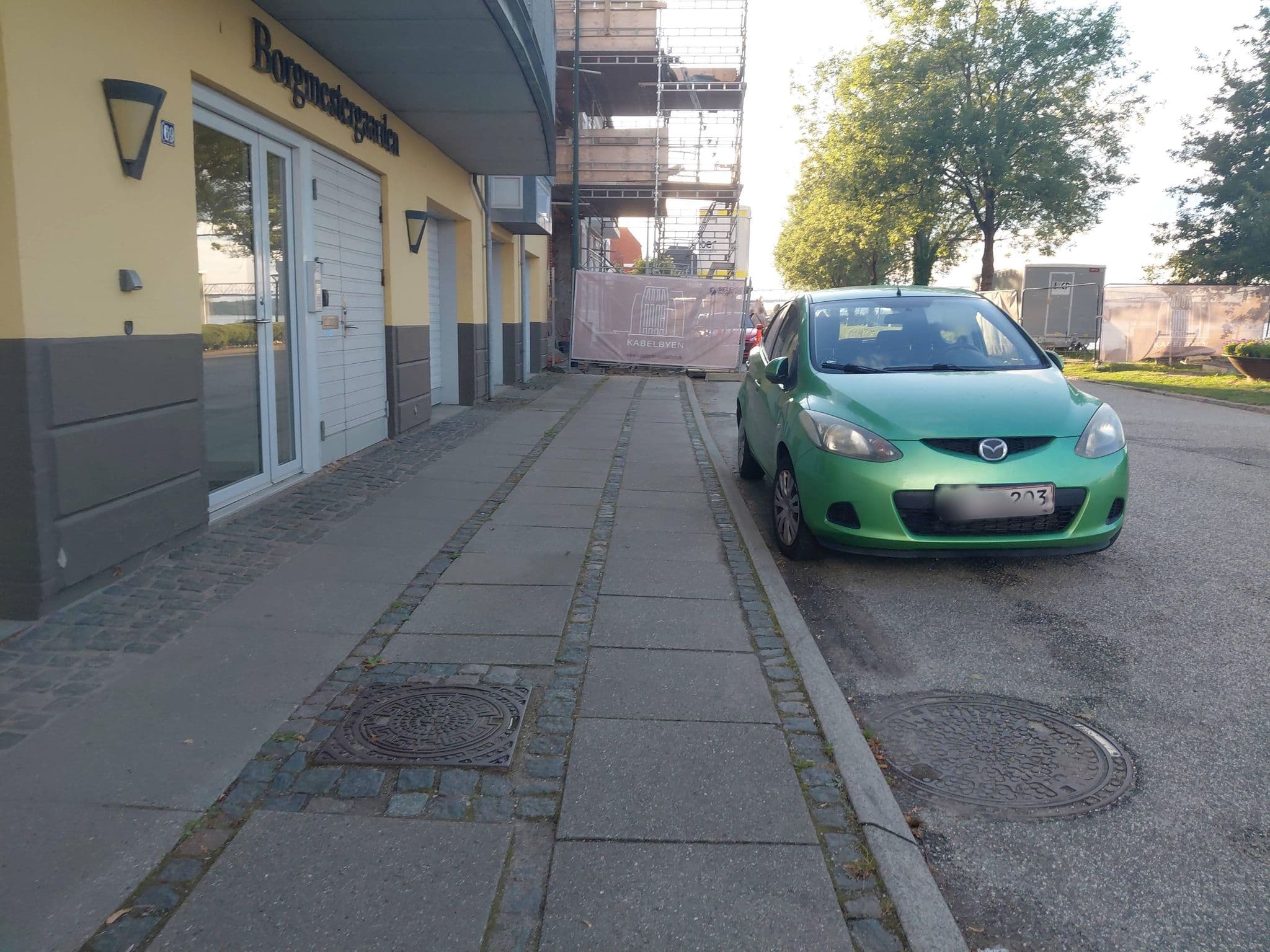 Street view near Borgmestergaarden Hotel Middelfart, Middelfart — © beer119 (CC BY-SA · Mapillary)