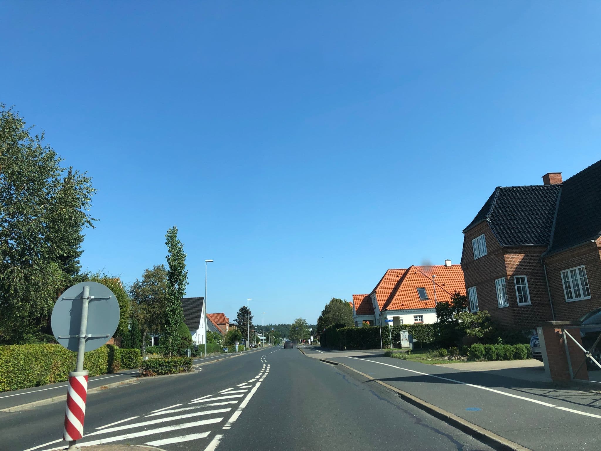 Street view near Ansvej Økologisk Bed & Breakfast, Silkeborg — © mapnerd_dk (CC BY-SA · Mapillary)