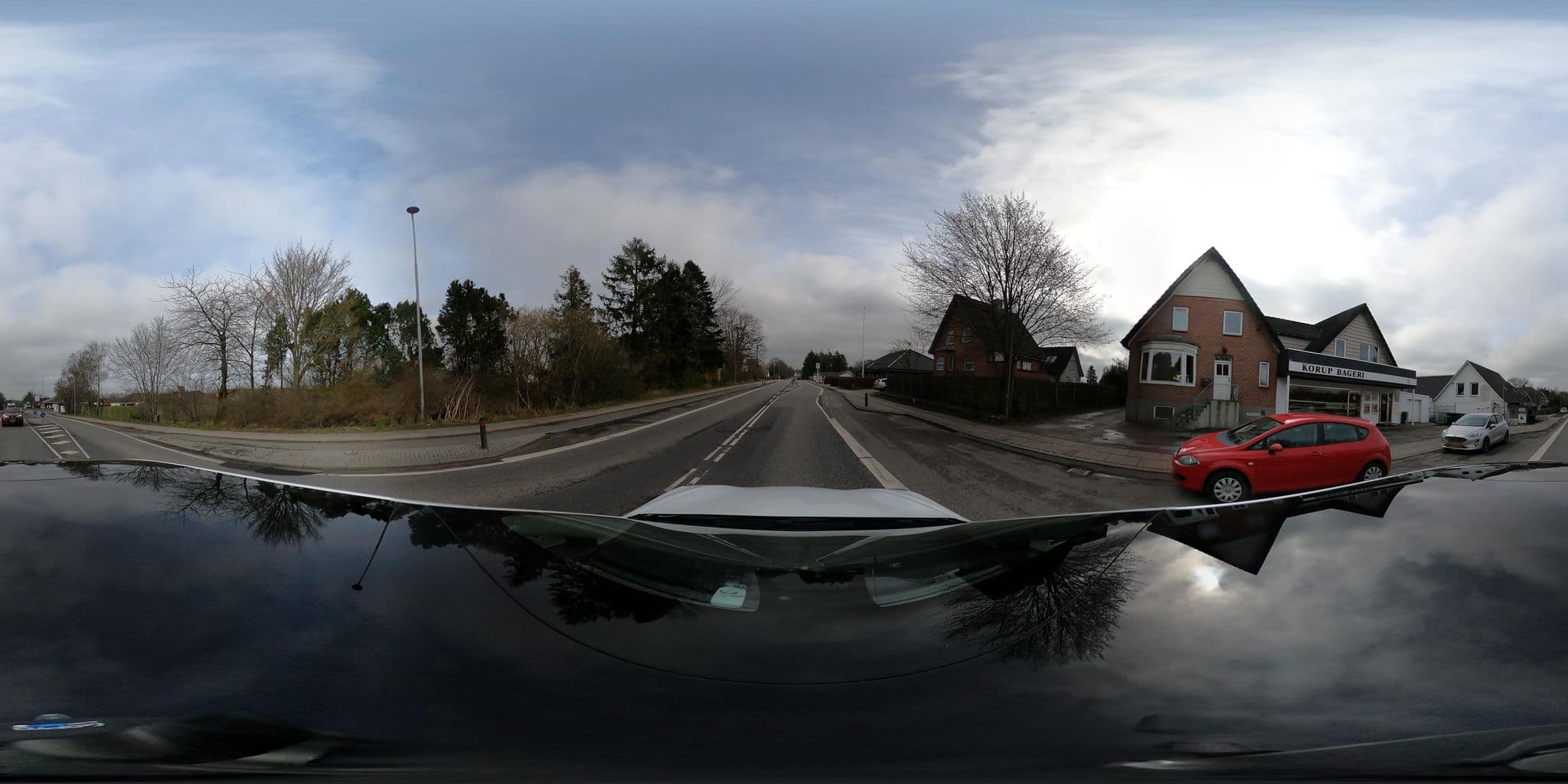 Street view near Ledernes UddannelsesCenter, Søndersø — © peterleth (CC BY-SA · Mapillary)