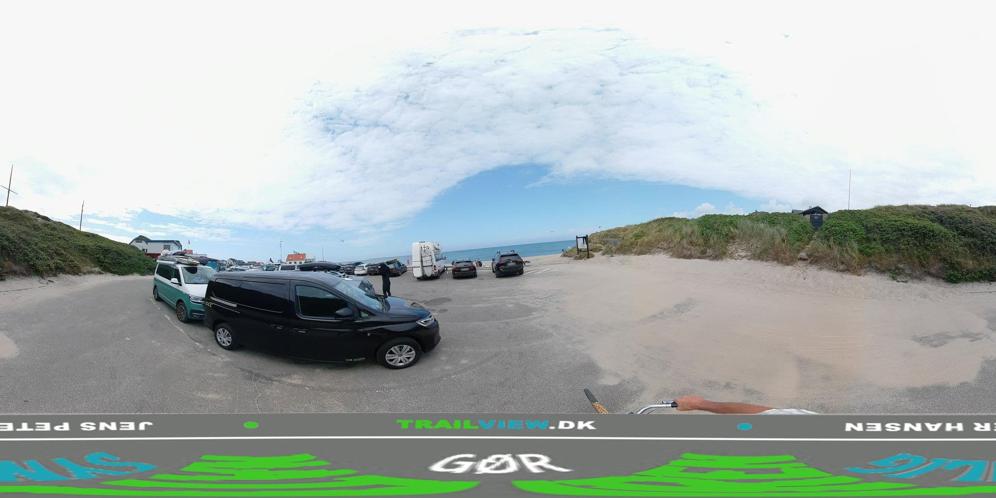 Street view near Sommerhuset Hytten, Klitmøller — © jenspeterhansen (CC BY-SA · Mapillary)