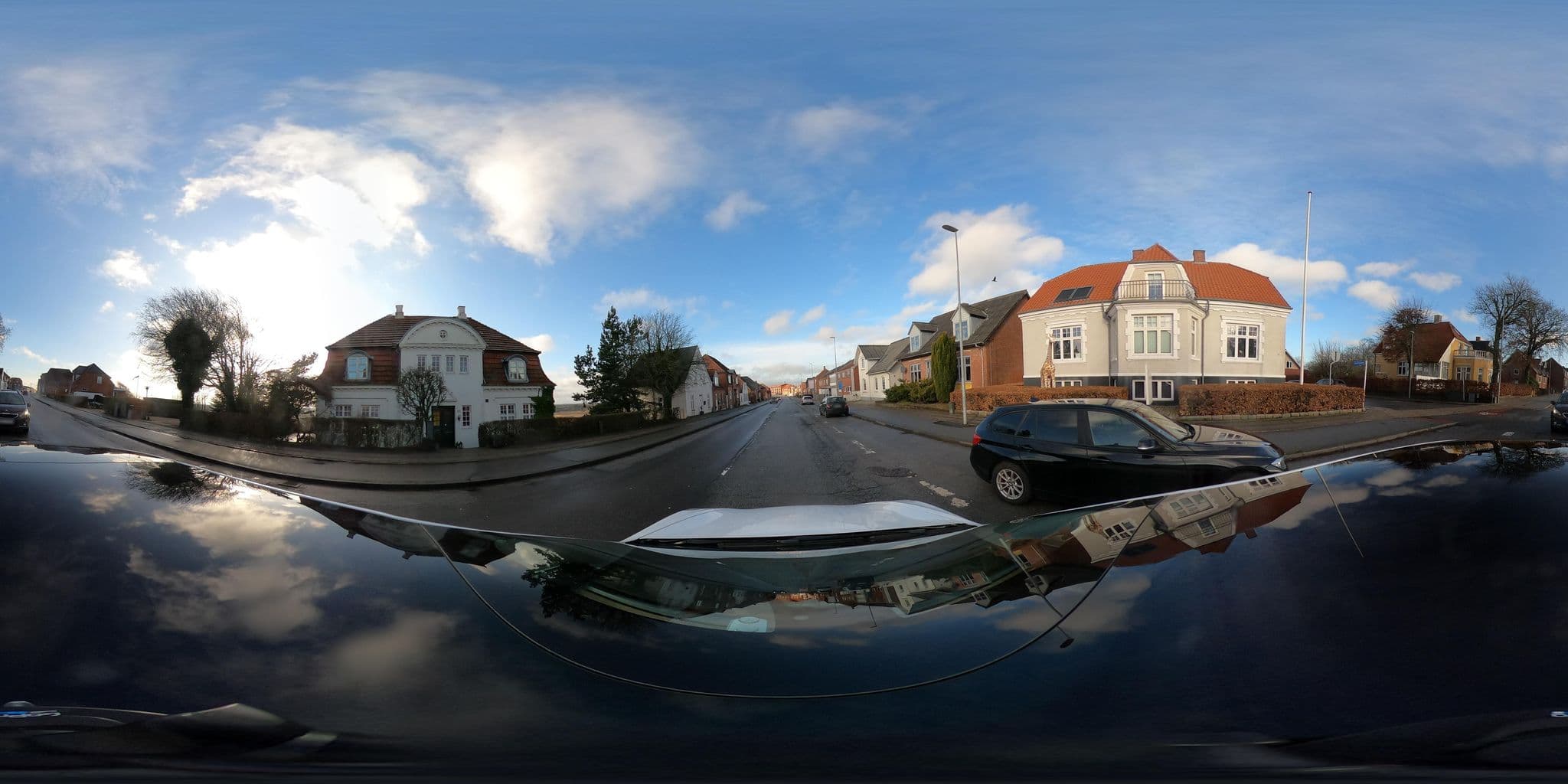 Street view near Solskraenten, Skive — © peterleth (CC BY-SA · Mapillary)