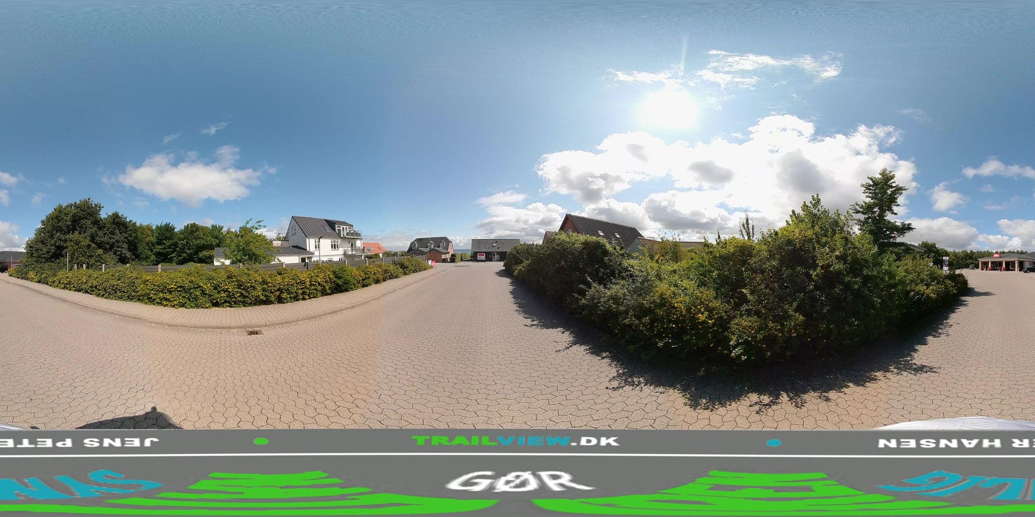 Street view near Ferielejligheder, Hinnerup — © jenspeterhansen (CC BY-SA · Mapillary)