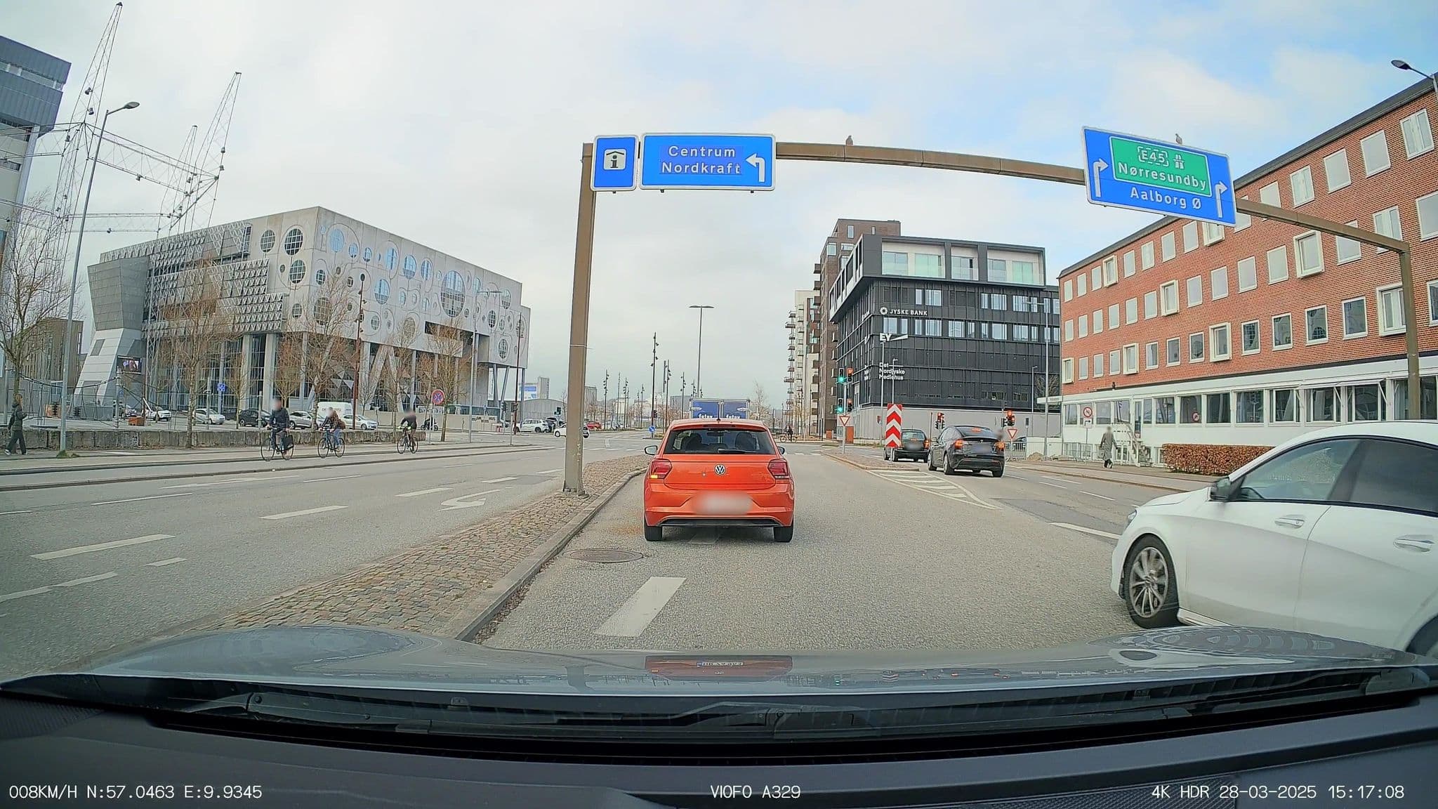 Street view near Aalborg Sømandshjem, Aalborg — © thewizard (CC BY-SA · Mapillary)
