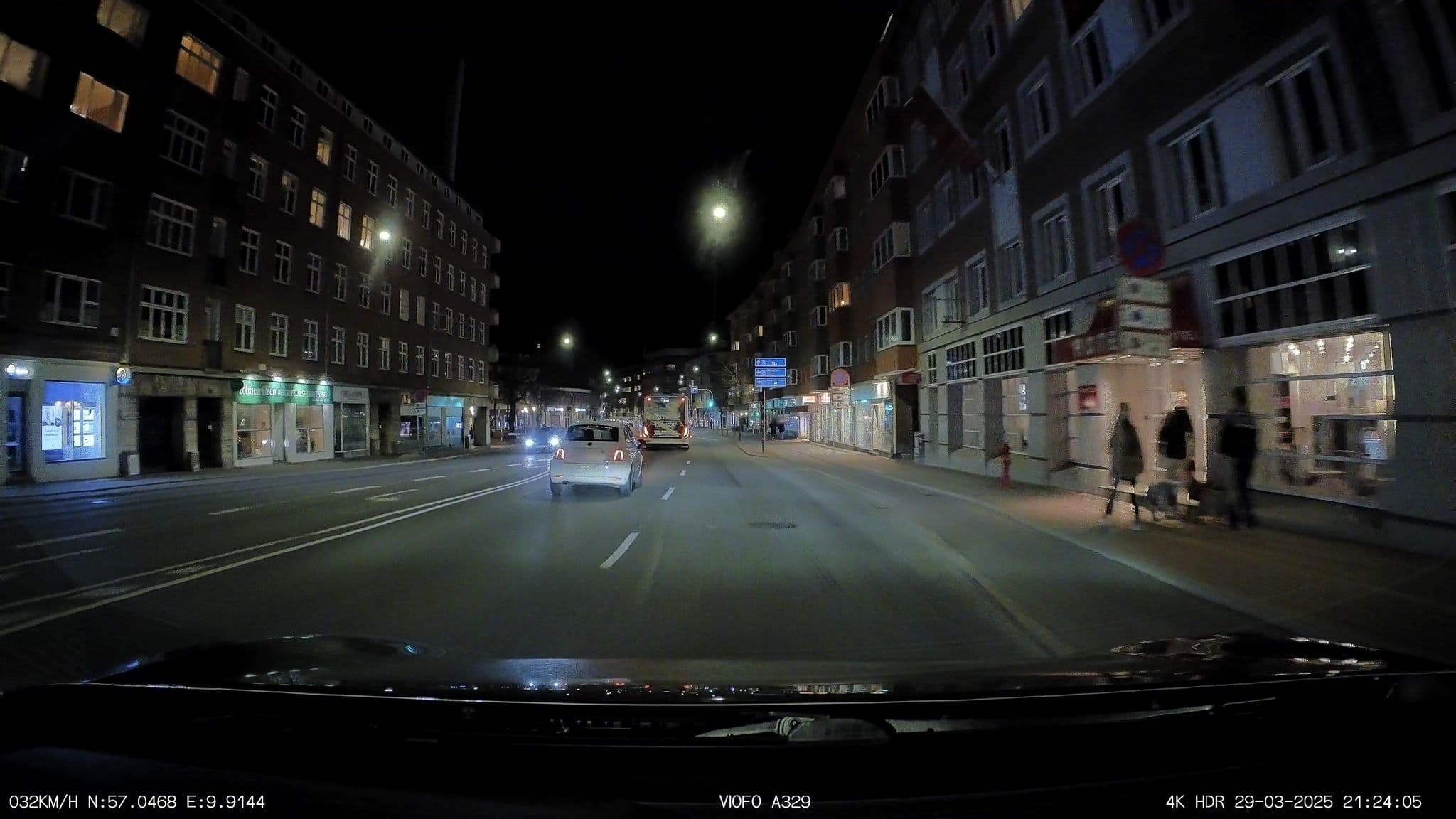 Street view near Chagall, Aalborg — © thewizard (CC BY-SA · Mapillary)