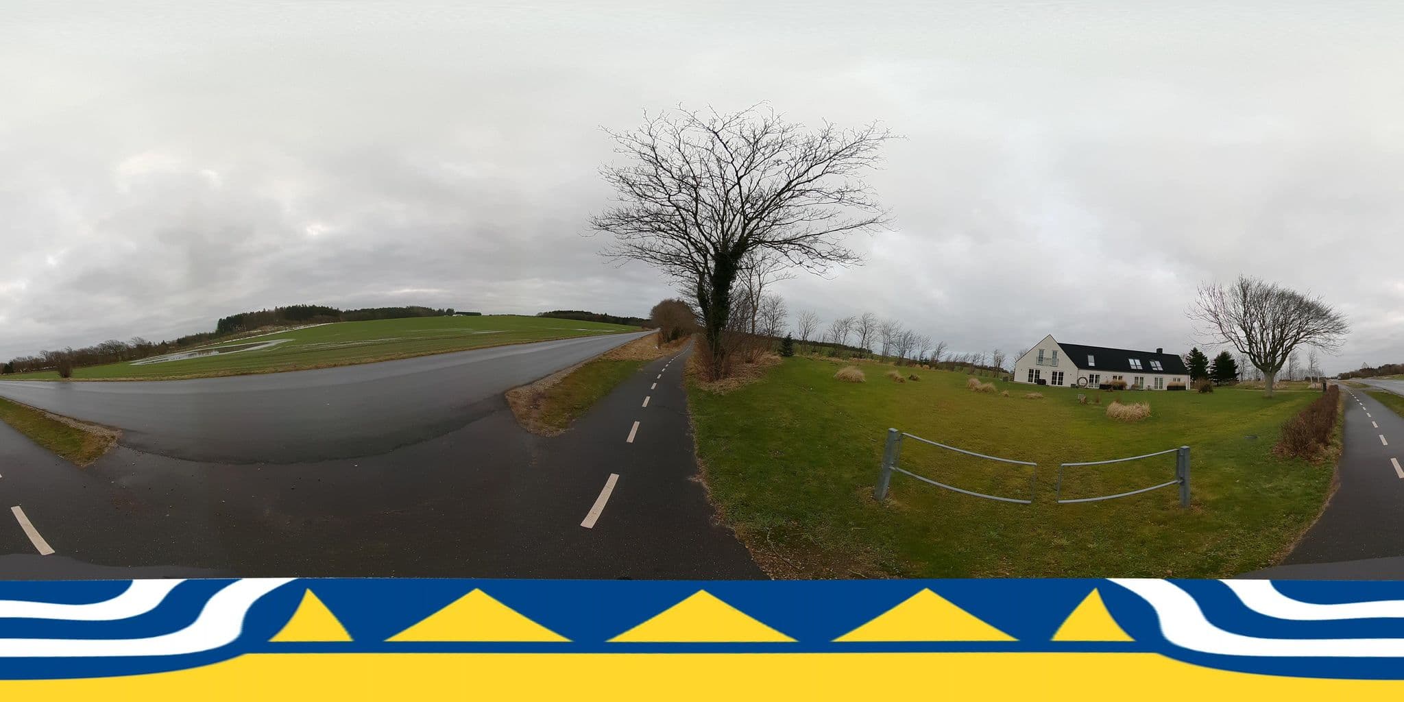 Street view near Kunstart20, Pandrup — © jenspeterhansen (CC BY-SA · Mapillary)