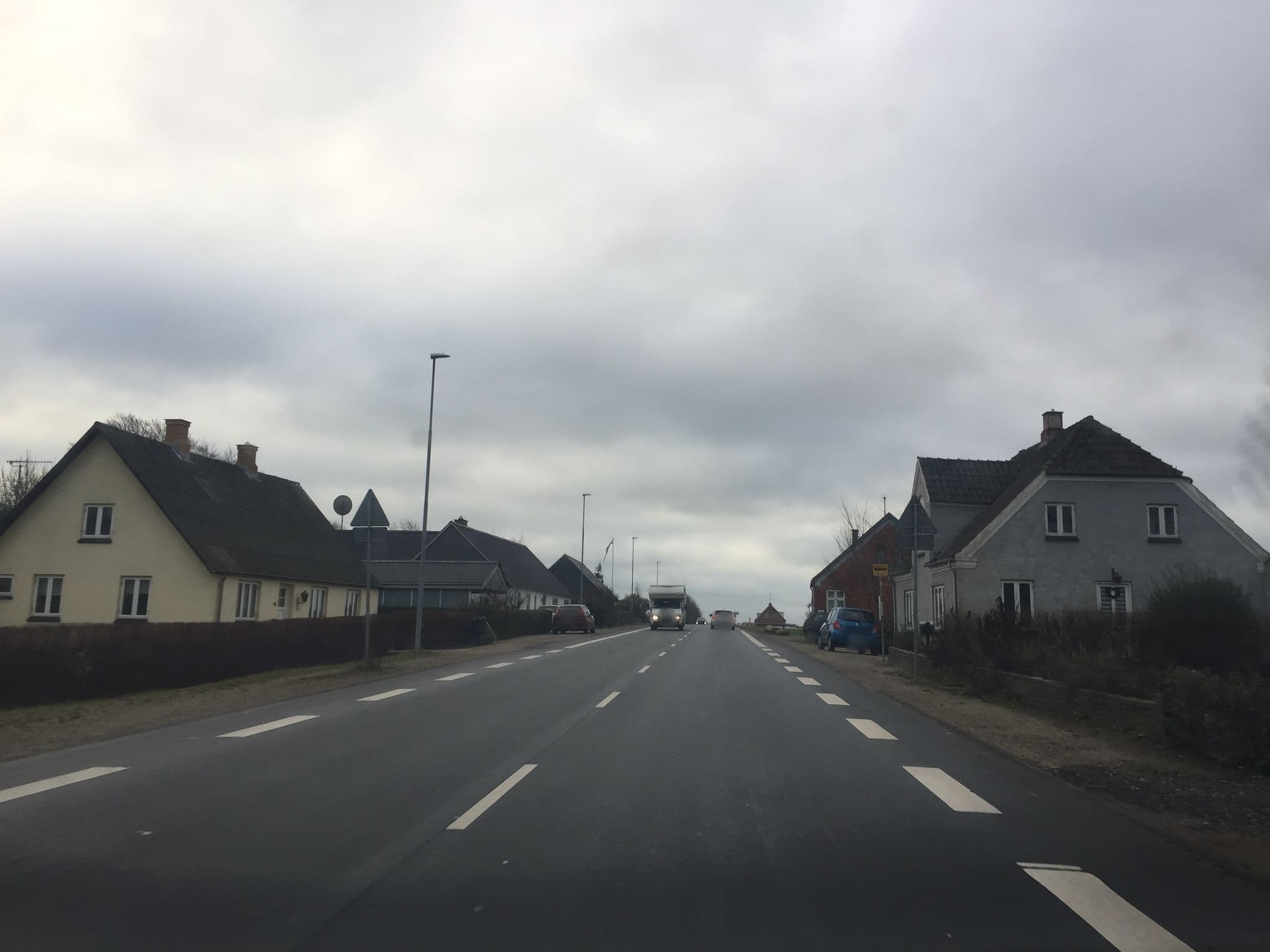 Street view near Øxendrup Kro og Motel, Ørbæk — © fod (CC BY-SA · Mapillary)