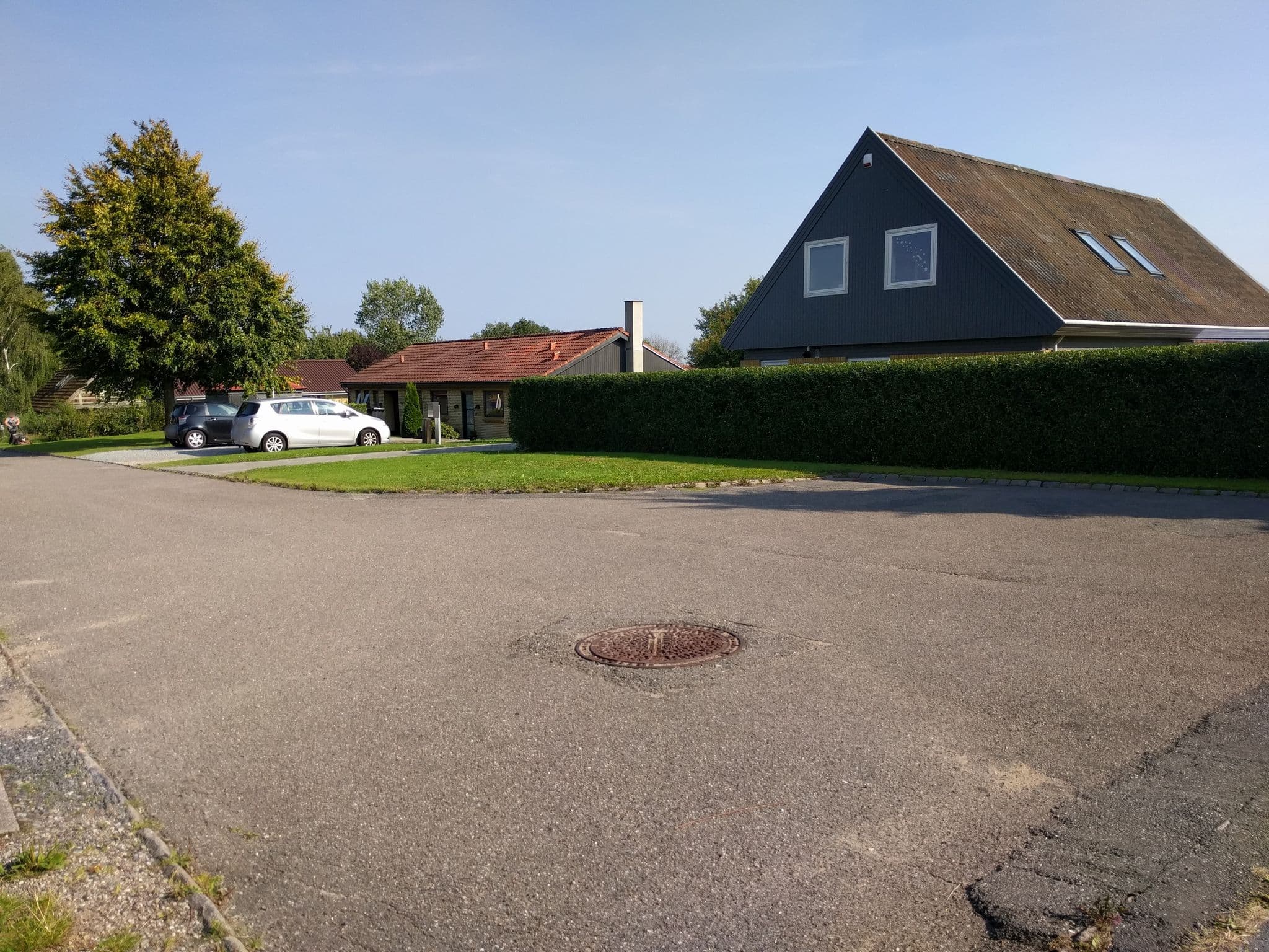Street view near Hos Thomas I Munkebo, Munkebo — © mszilas (CC BY-SA · Mapillary)