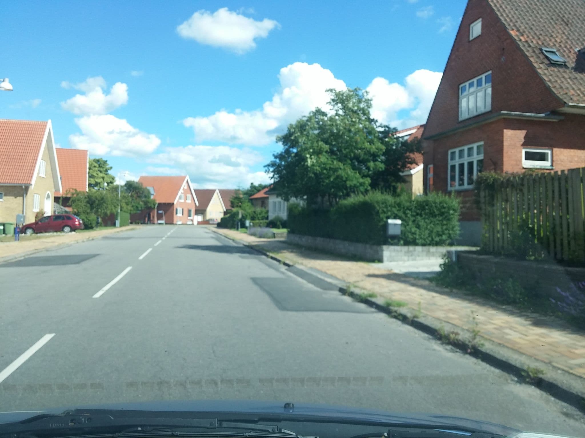 Street view near Abbelones B&B, Odense — © mszilas (CC BY-SA · Mapillary)