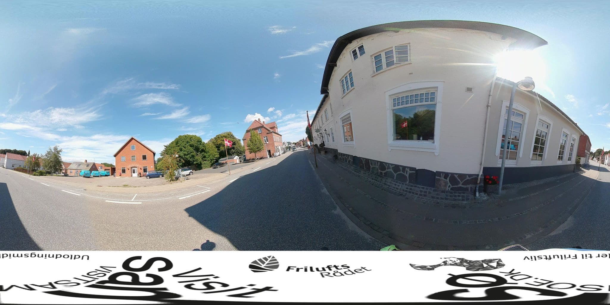 Street view near Flinchs Hotel, Odder — © jenspeterhansen (CC BY-SA · Mapillary)