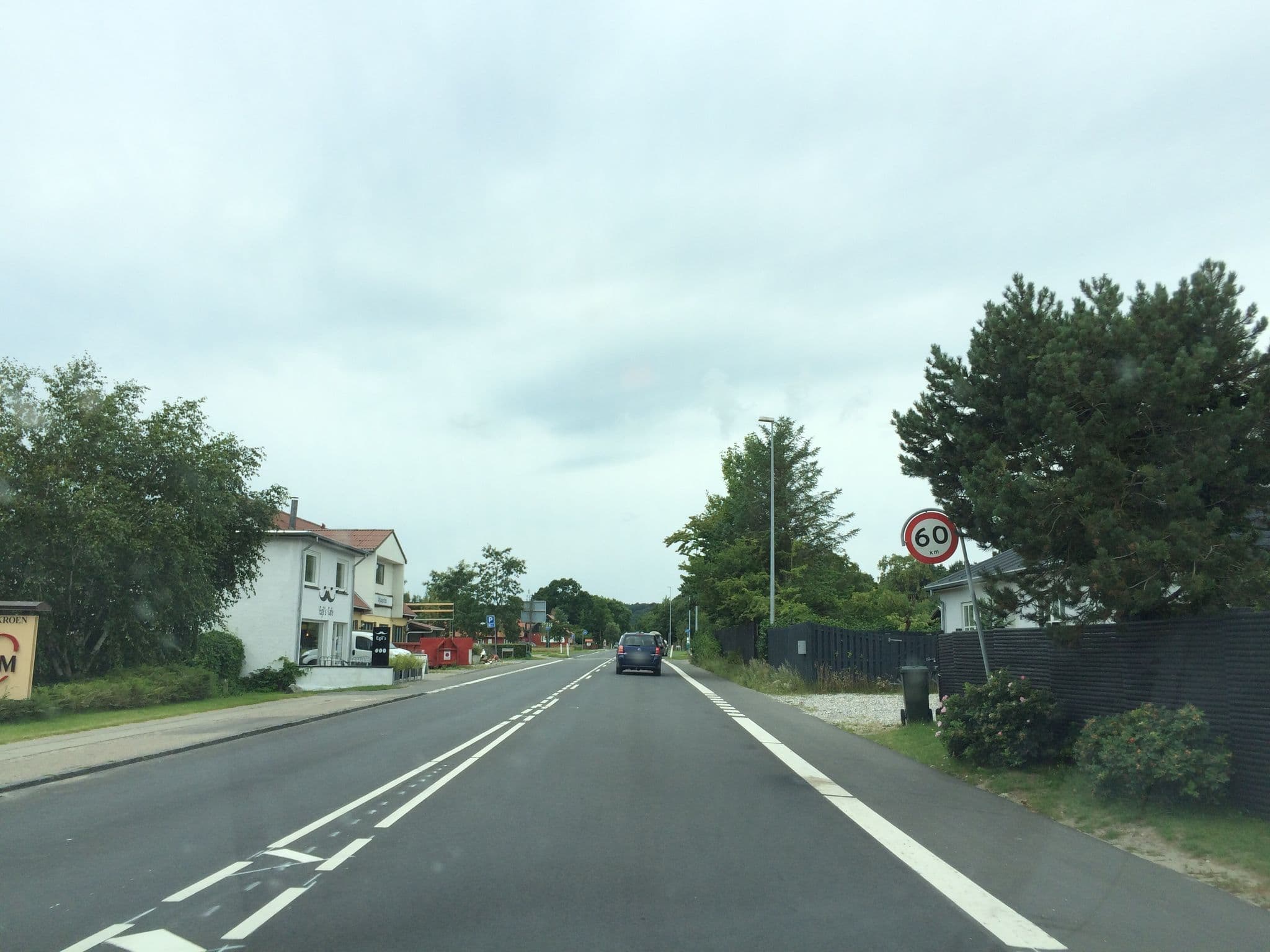 Street view near Strandværelserne, Ebeltoft — © peterleth (CC BY-SA · Mapillary)