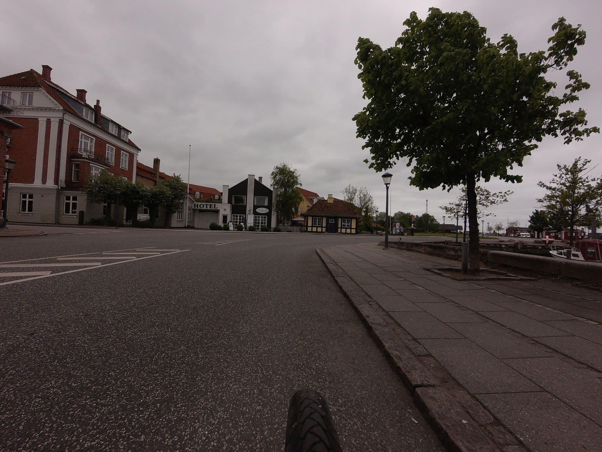 Street view near Hotel Postgaarden, Skælskør — © mvl (CC BY-SA · Mapillary)