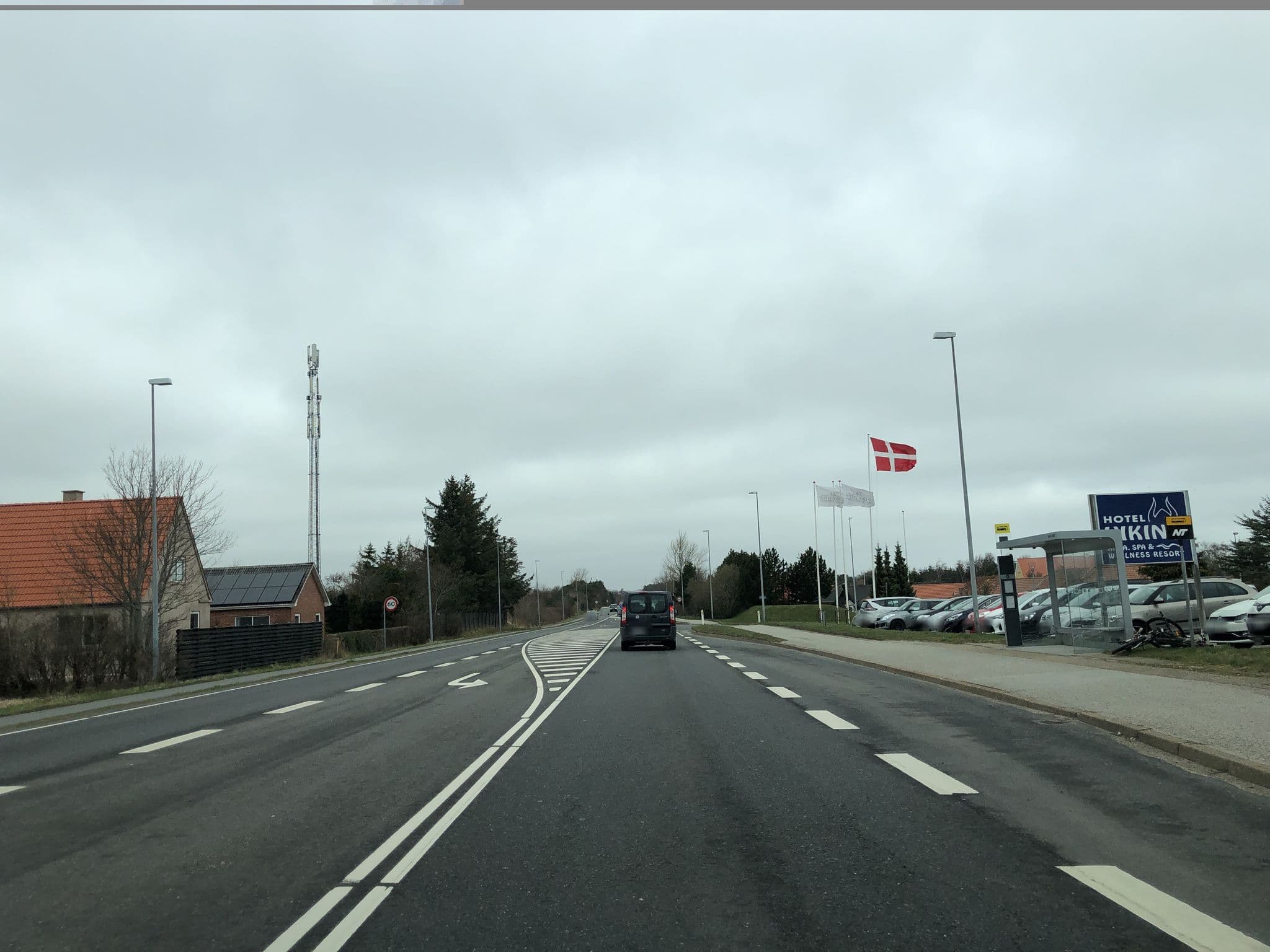 Street view near Hotel Viking, Sæby — © peterleth (CC BY-SA · Mapillary)