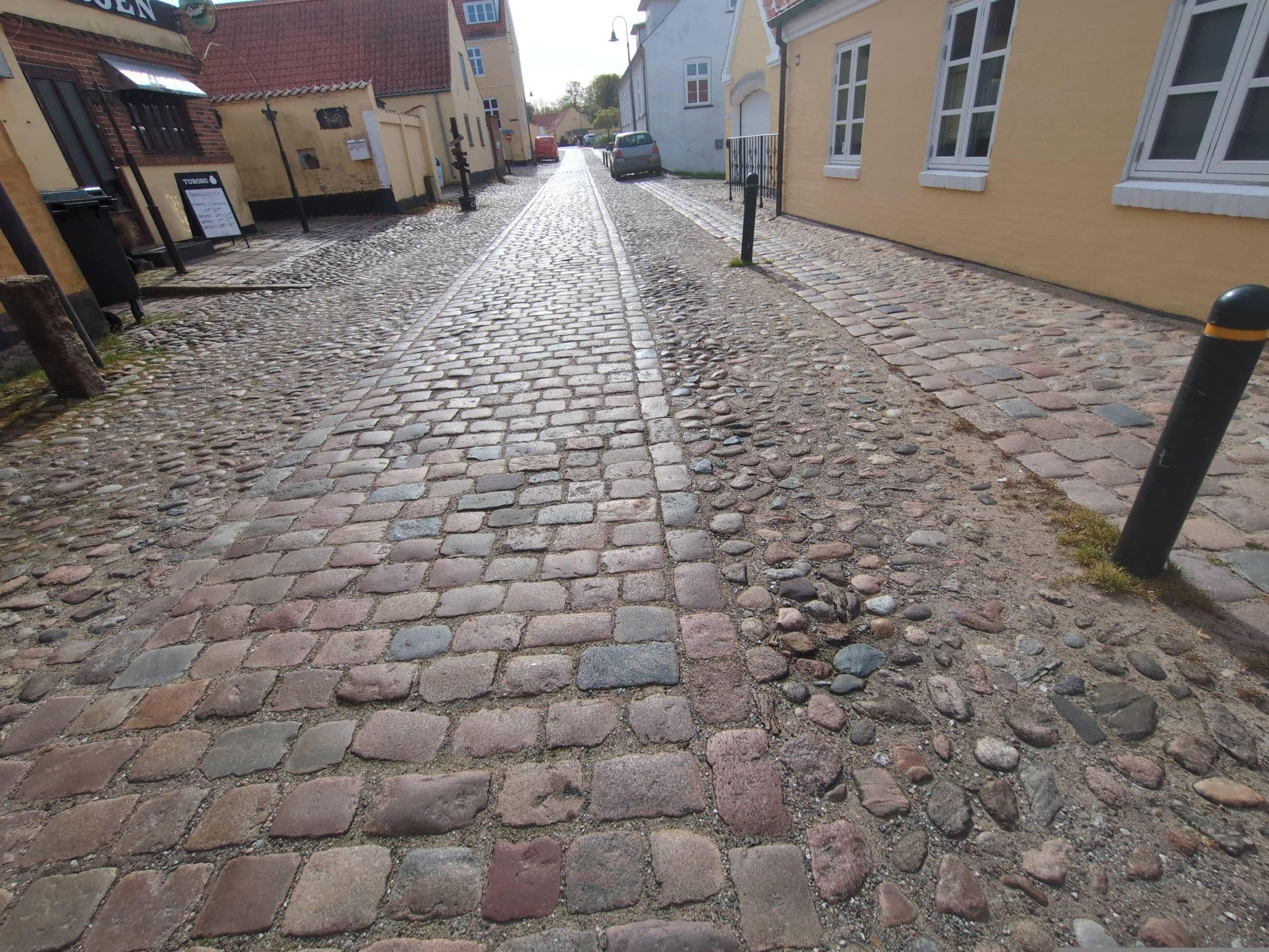 Street view near Hotel Viking City, Sæby — © jamesmstone (CC BY-SA · Mapillary)