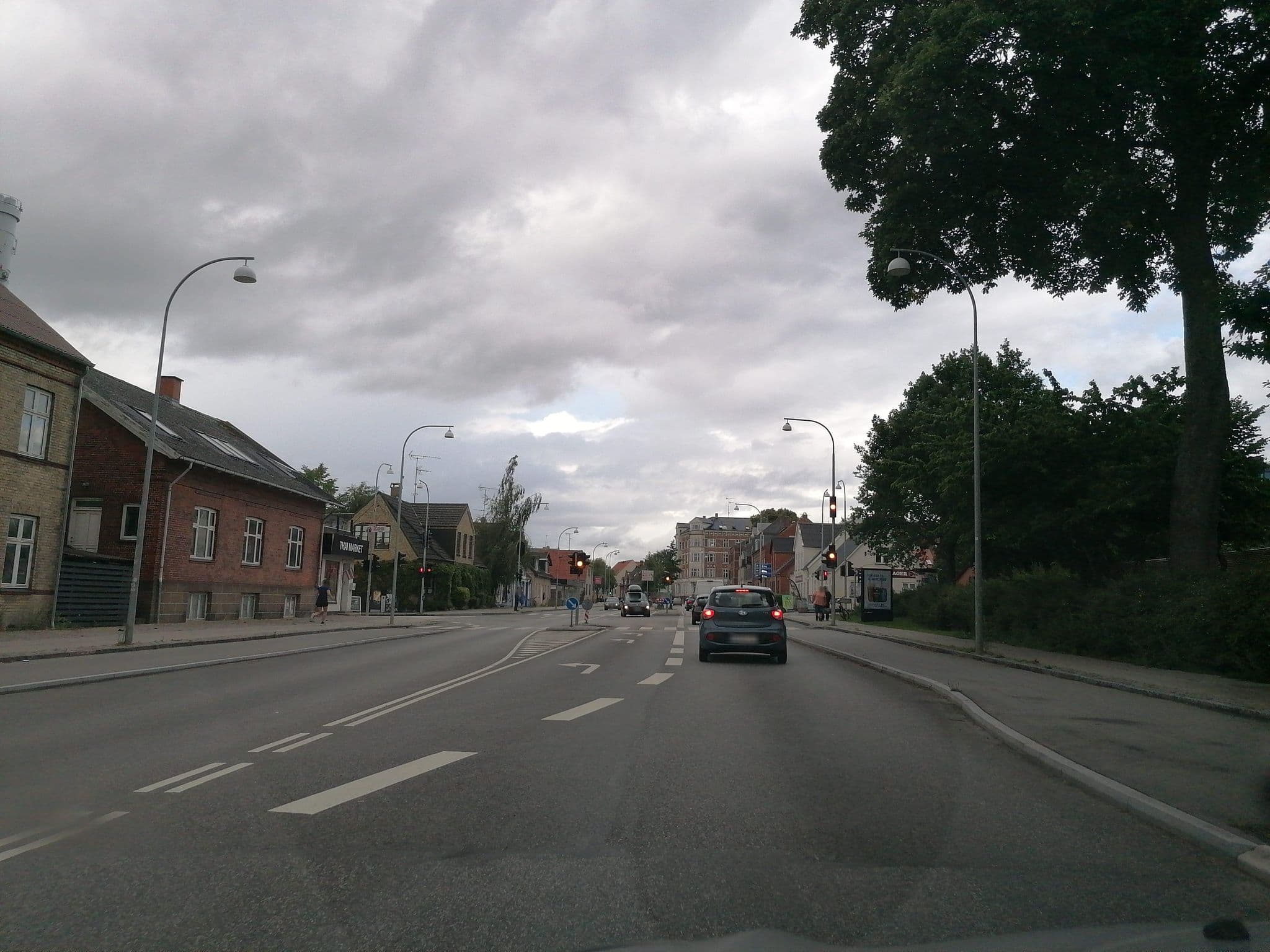 Street view near Slottets Bed & Breakfast, Roskilde — © SnowBoat (CC BY-SA · Mapillary)
